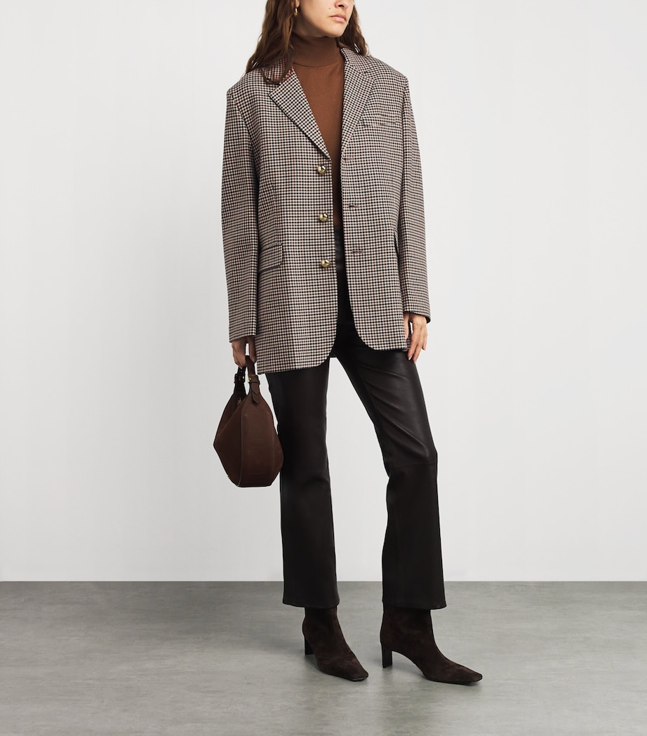 The Houndstooth Blazer NAVY MULTI Image 2