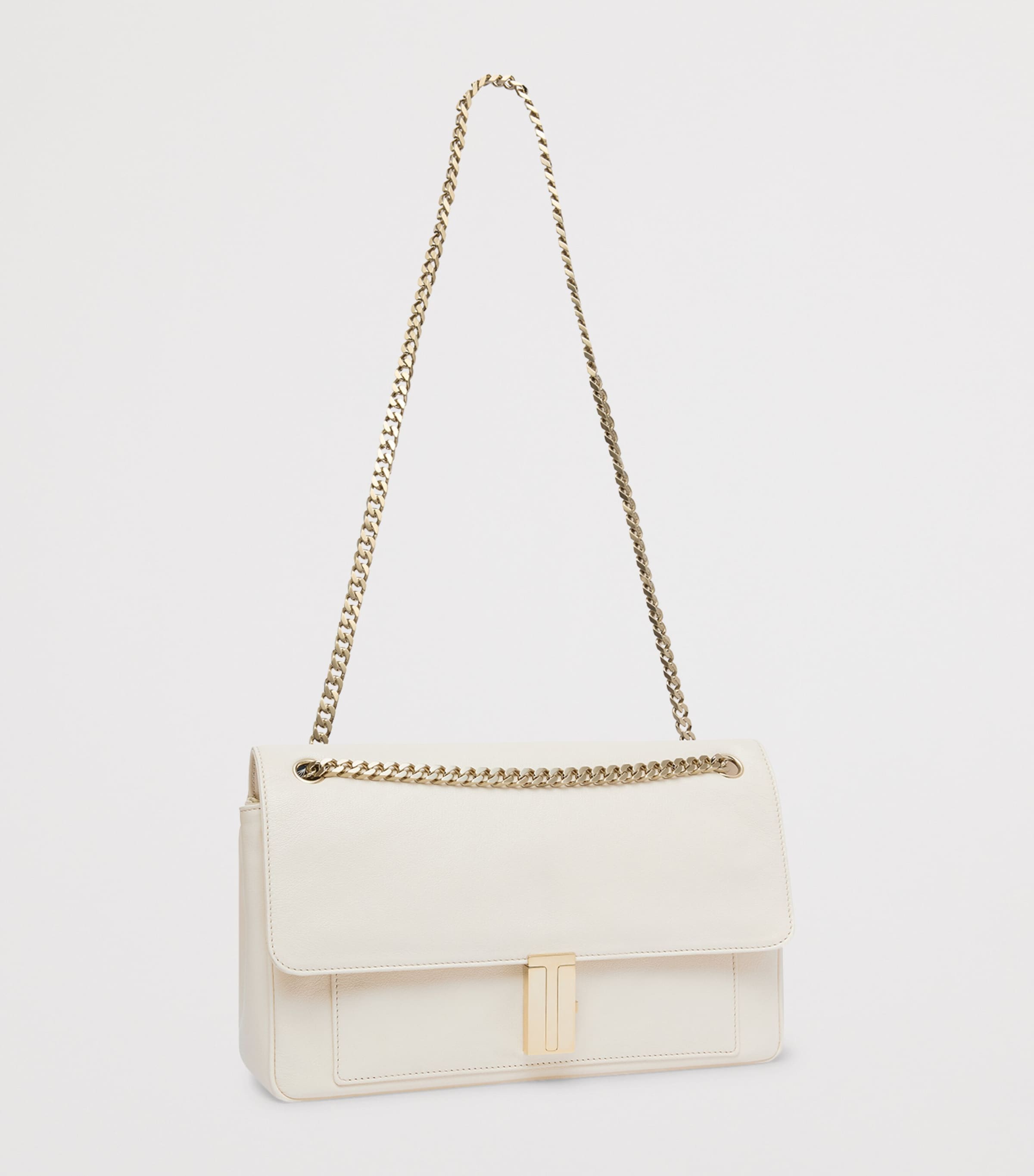TOM FORD Large Leather Shoulder Bag Wba Image 3