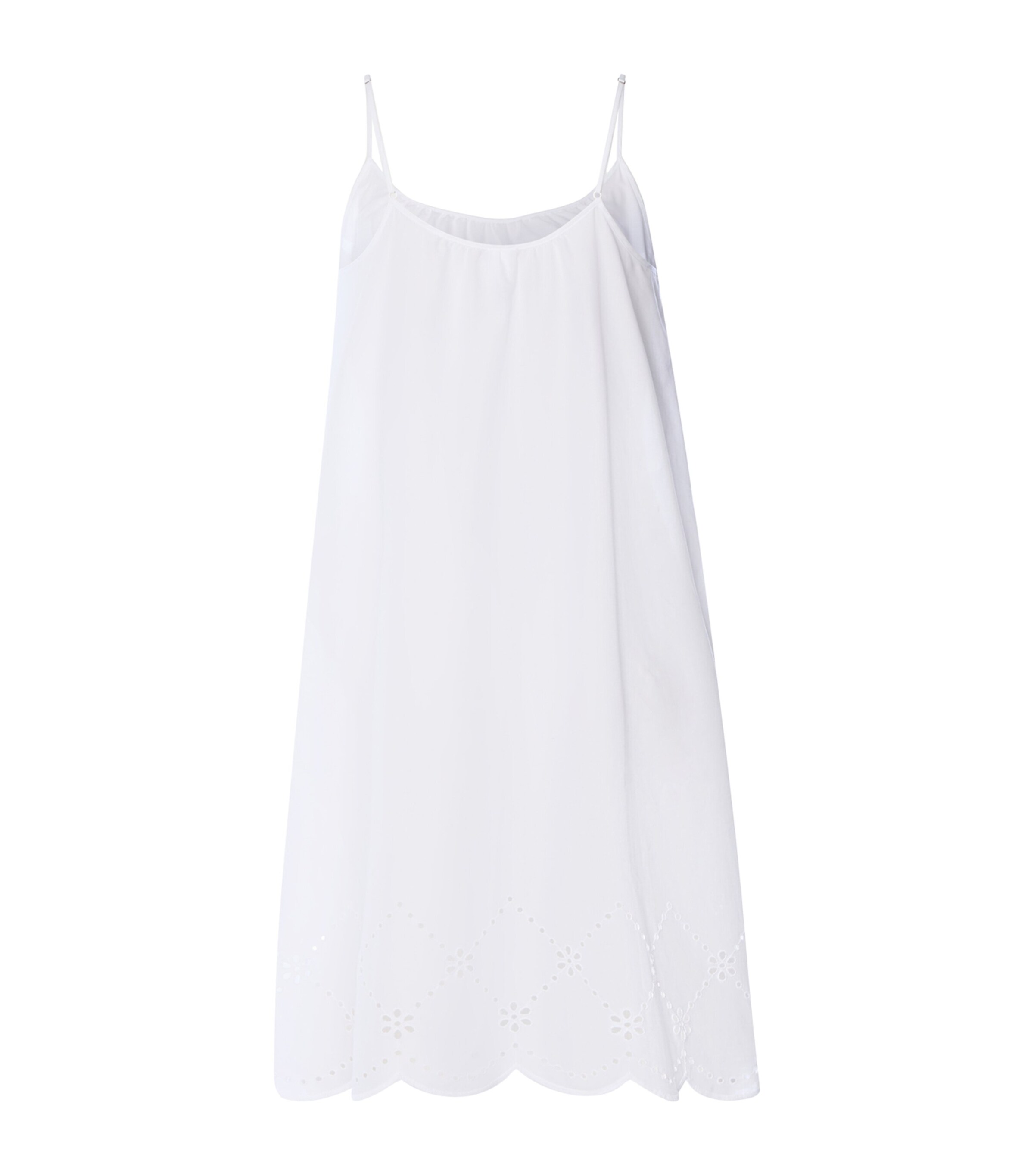Hanro Womens Cotton Lumi Nightdress White Image 5