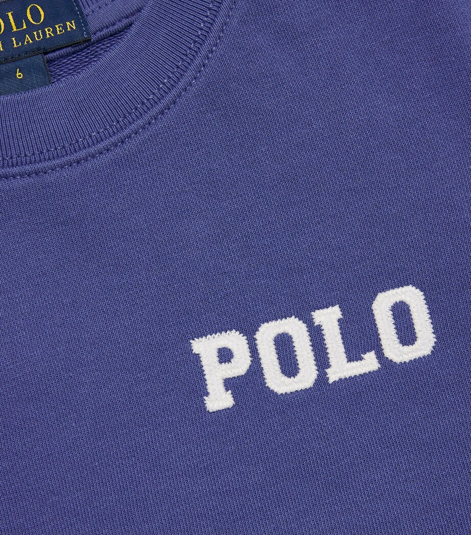 Ralph Lauren Kids Classic Logo Sweatshirt (6-14 Years) Classic Blue Image 4