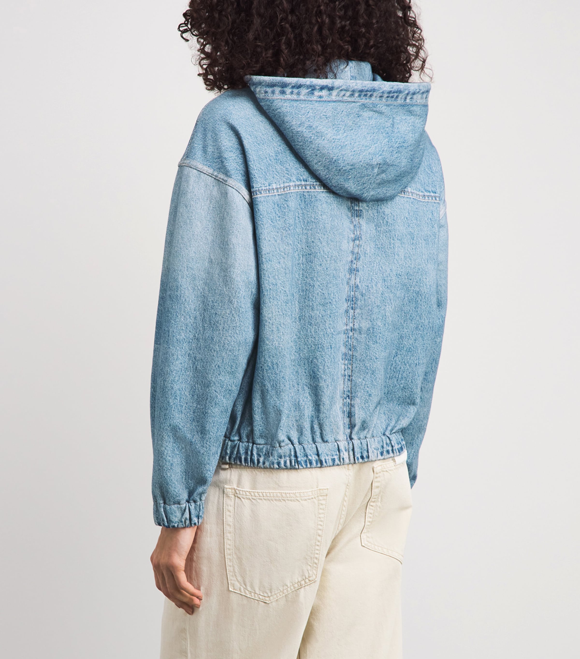 Rag & Bone Womens Miramar Terry Zip-Up Hoodie Valen Image 5