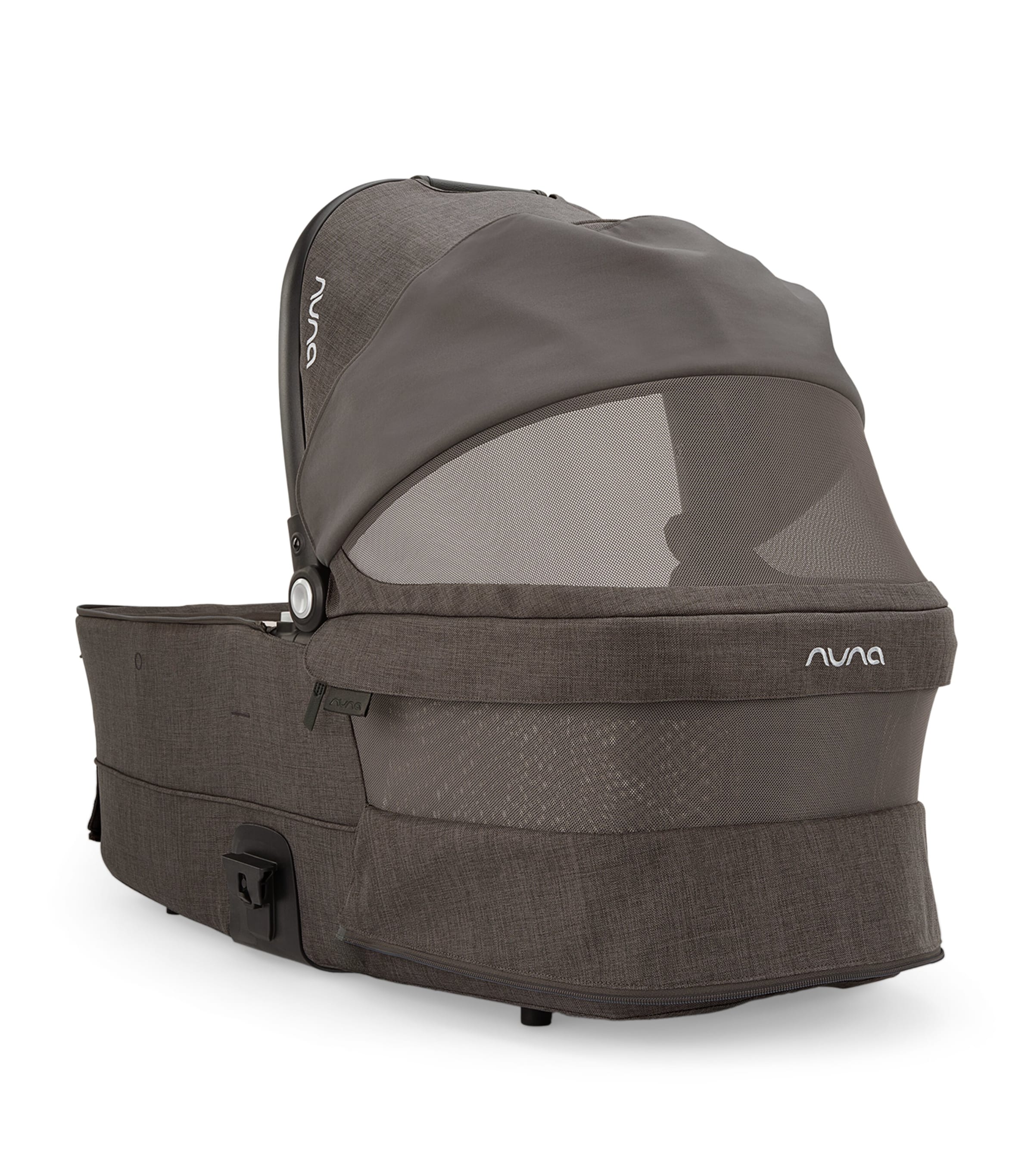 Nuna MIXX Next Stroller, MIXX Carrycot, ARRA Flex Car Seat and BASE Curv Bundle Chestnut Image 12