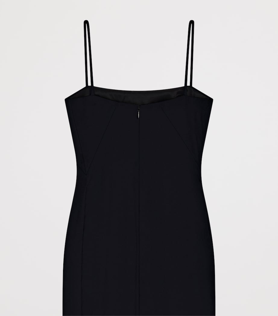 Givenchy Womens Square-Neck Maxi Dress Image 8