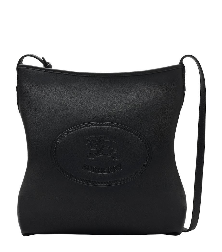 Small Leather Highlands Shoulder Bag BLACK Image 1