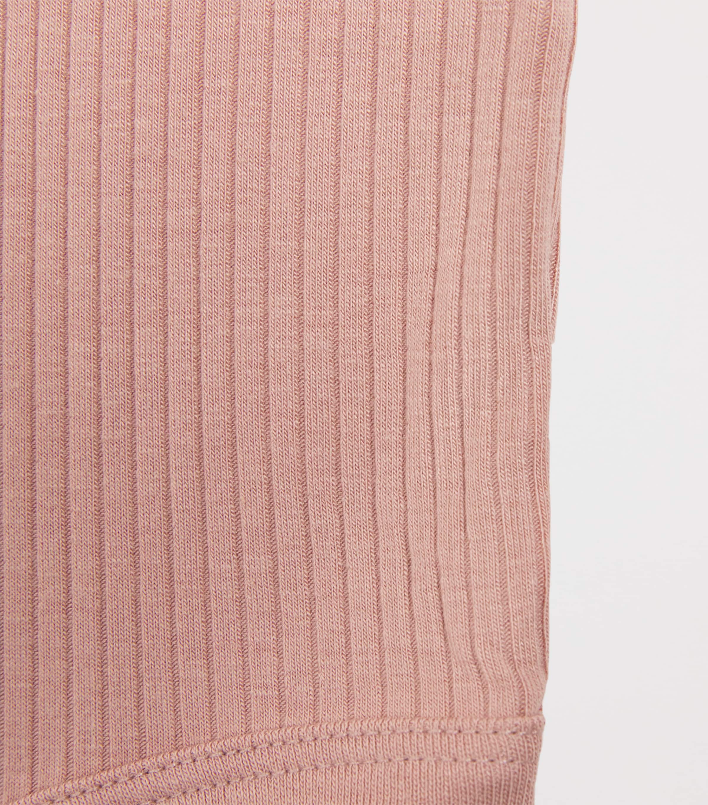 Bamboo-Blend Short-Sleeve Bodysuit (0-18 Months) ROSE Image 3