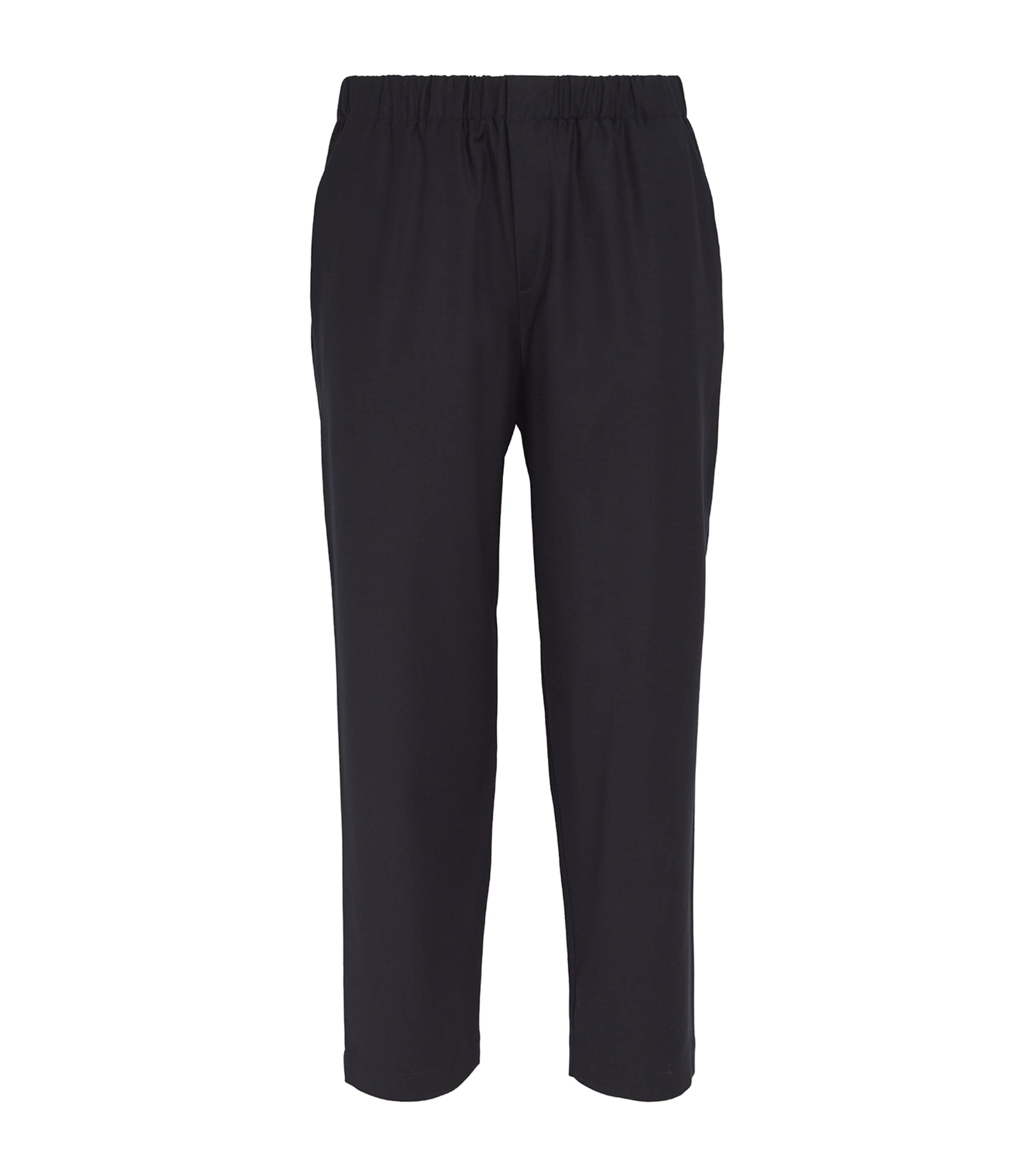 Barena Venezia Wool Straight Trousers In Black