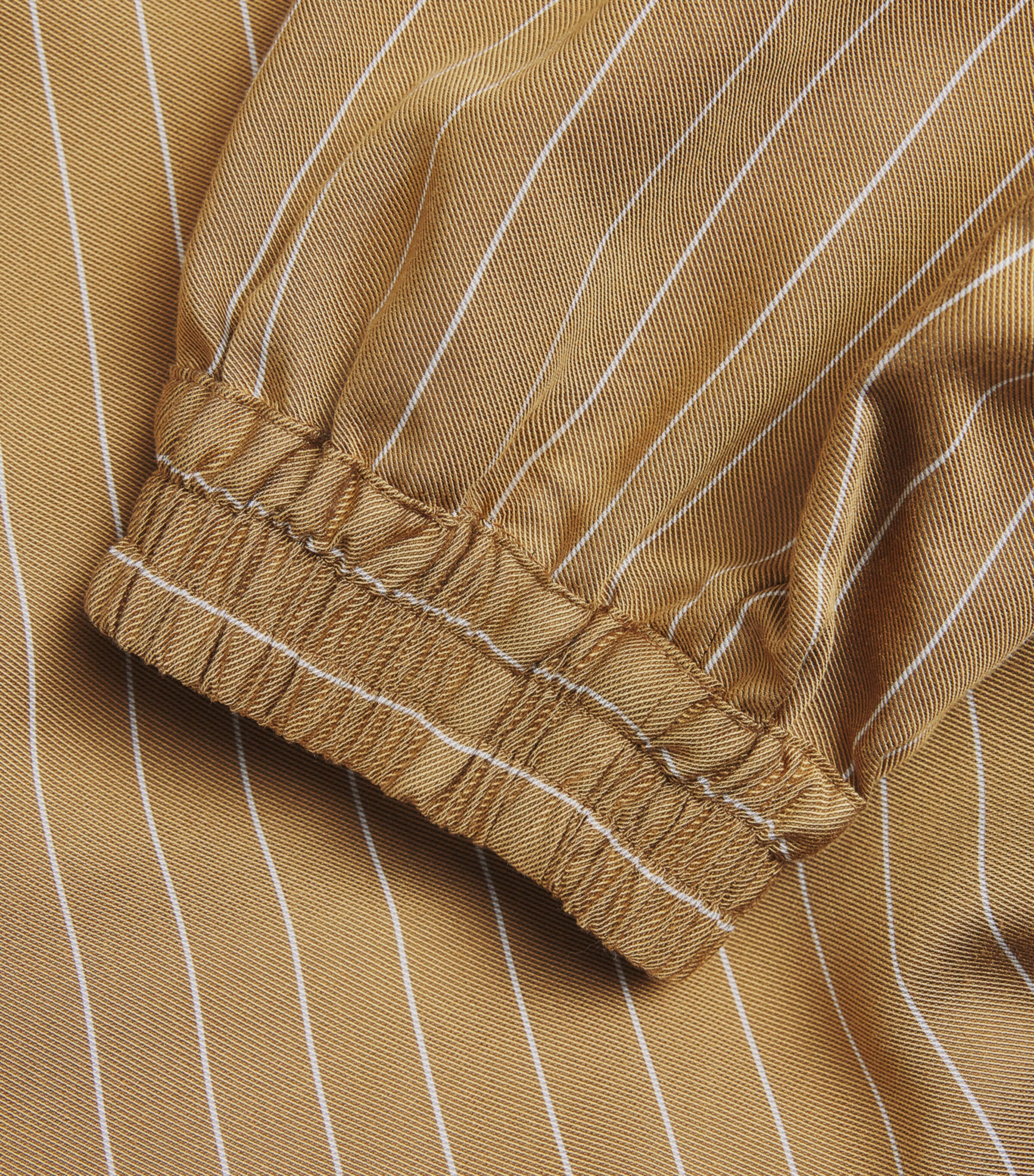 Stripe Bomber Jacket OCHRE Image 5