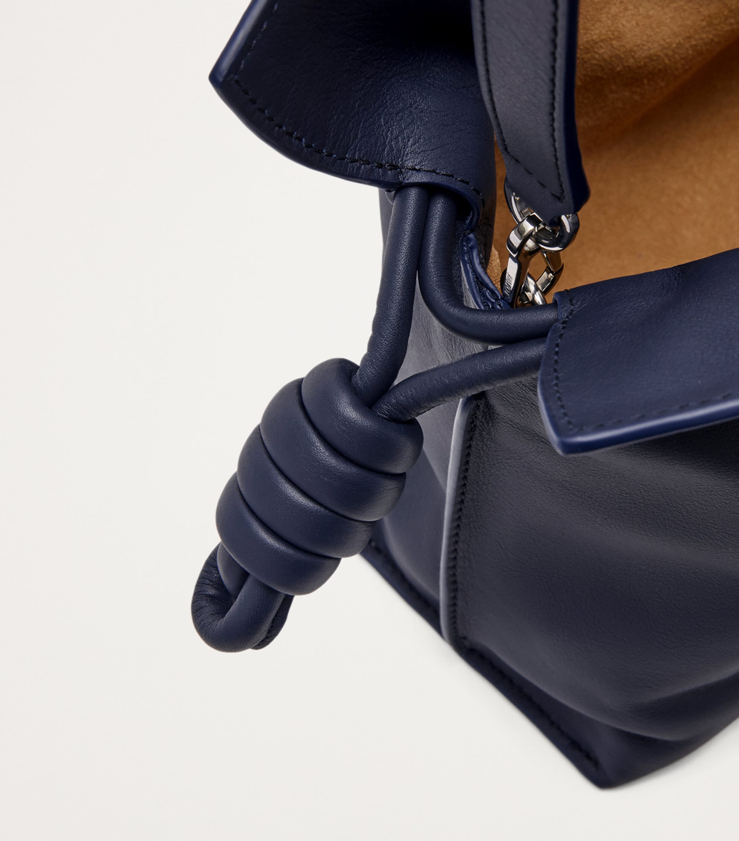 LOEWE Leather Flamenco Purse Abyss Blue Image 6