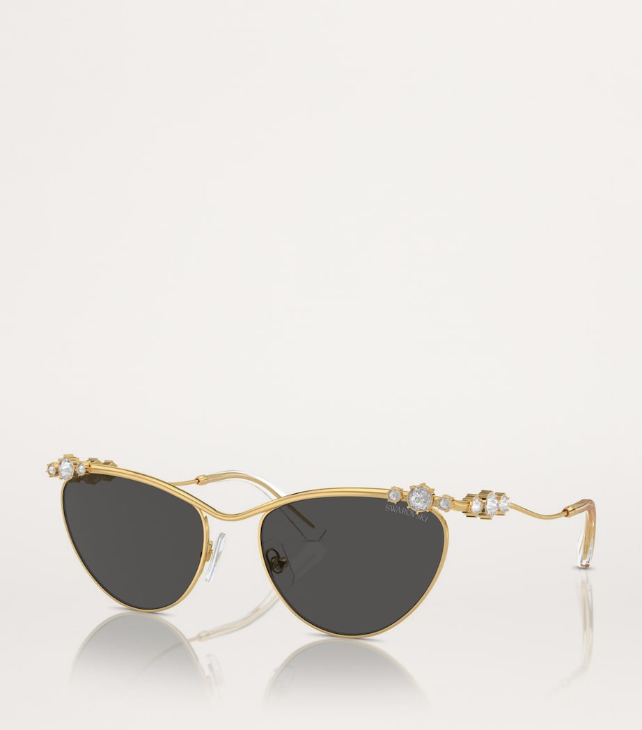 Swarovski Metal SK7017 Sunglasses Image 2