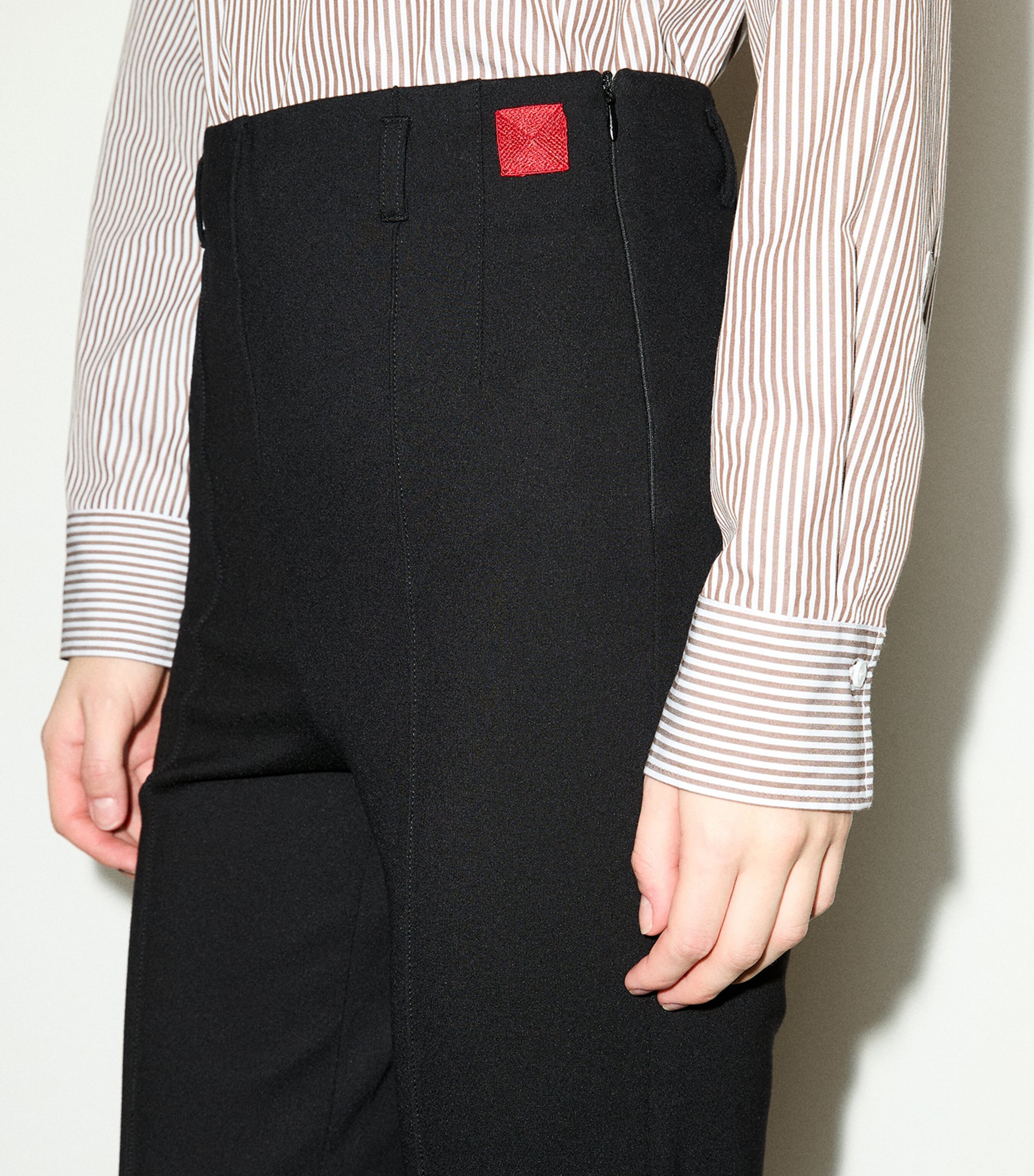 MAX&Co. Womens Jersey Tailored Trousers Black Image 4