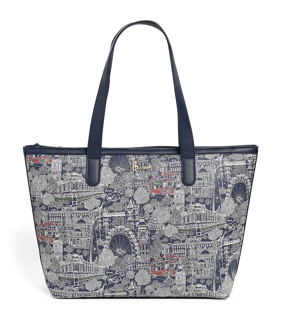 Harrods Landmarks Shoulder Bag Green Image 1