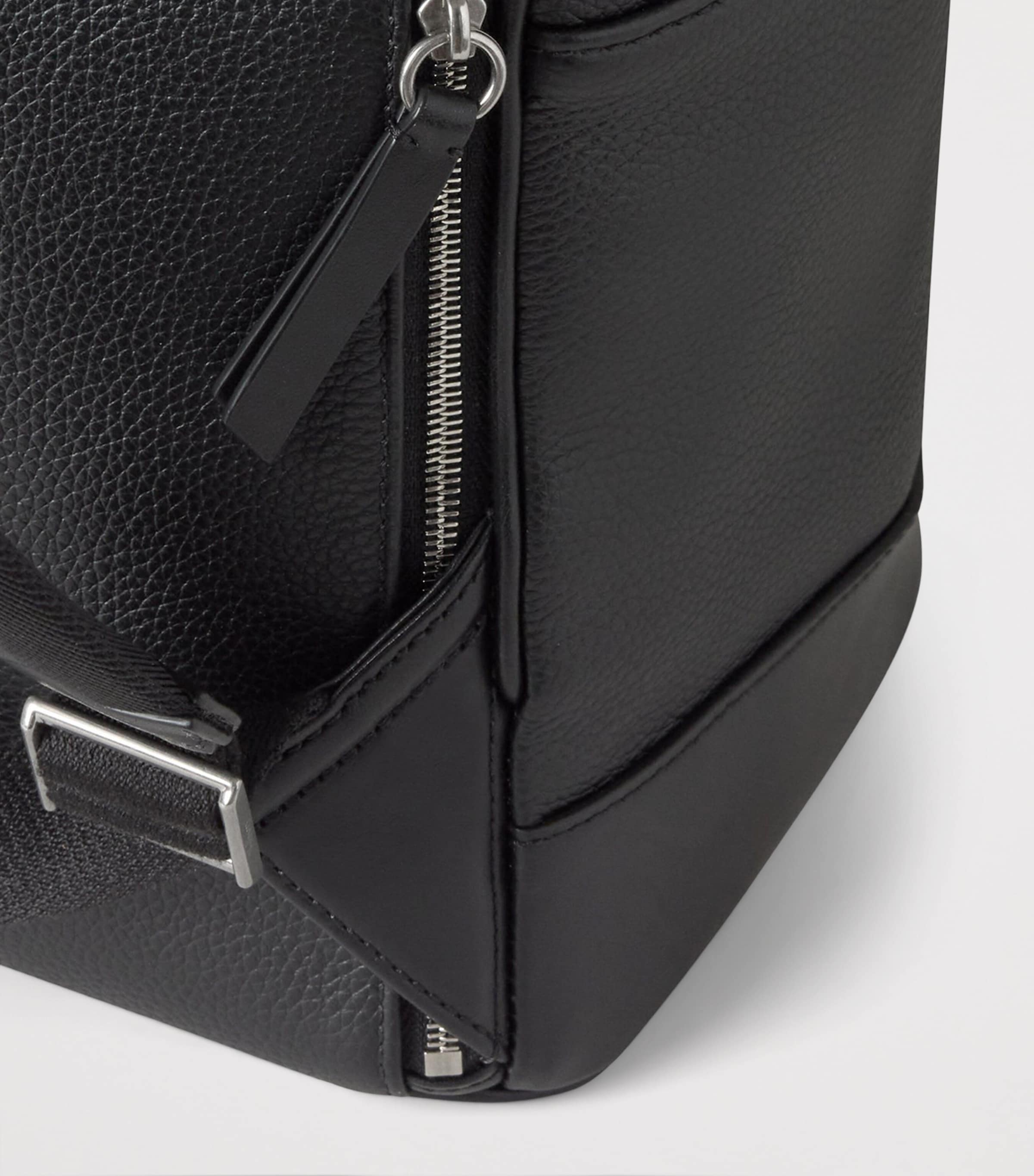 Leather Heritage Backpack BLACK Image 4