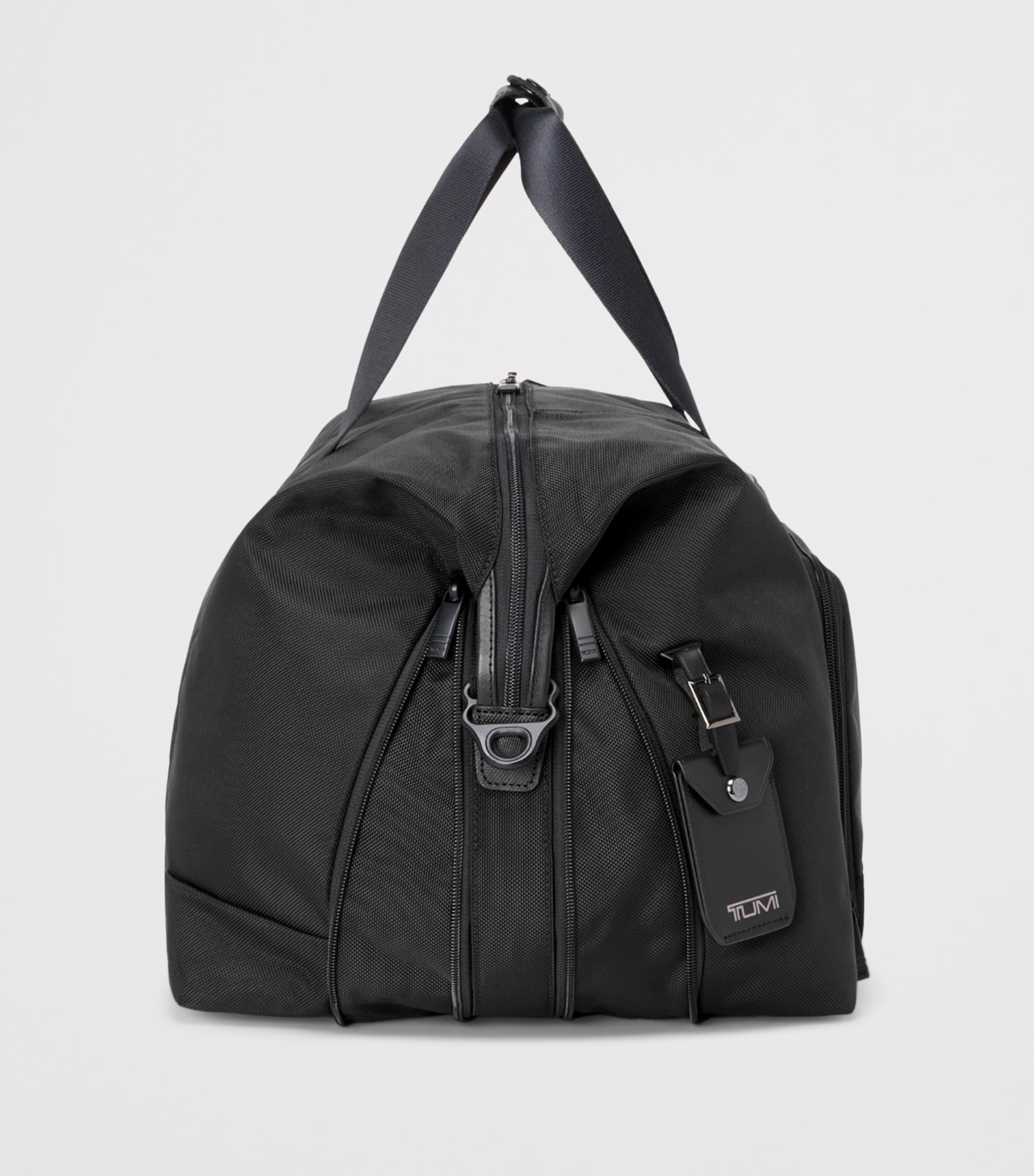 Tumi Black Alpha 4 Double Expansion Duffle Bag | Harrods US