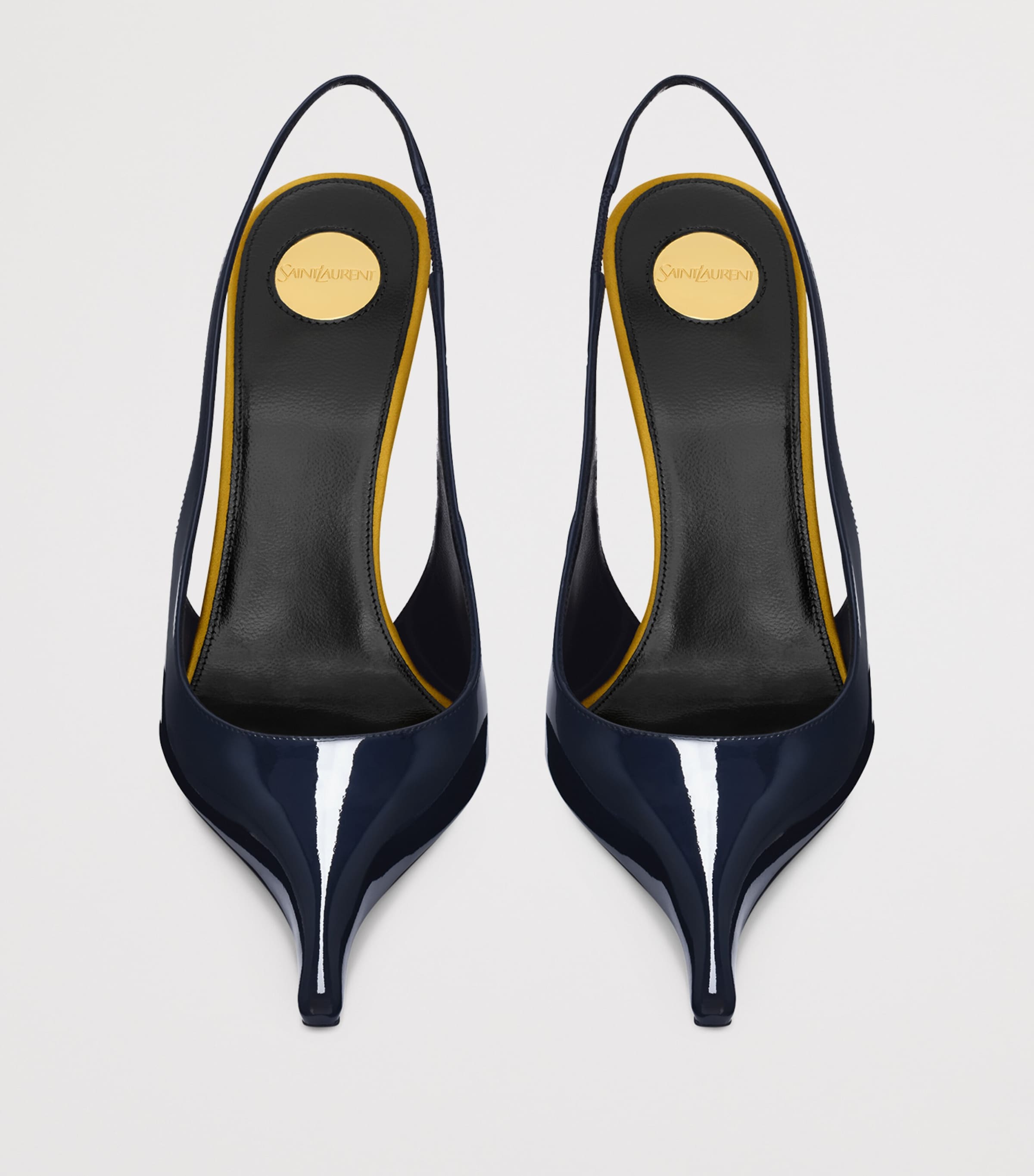 Patent Leather Amalia Slingback Pumps 110 4025 Image 2