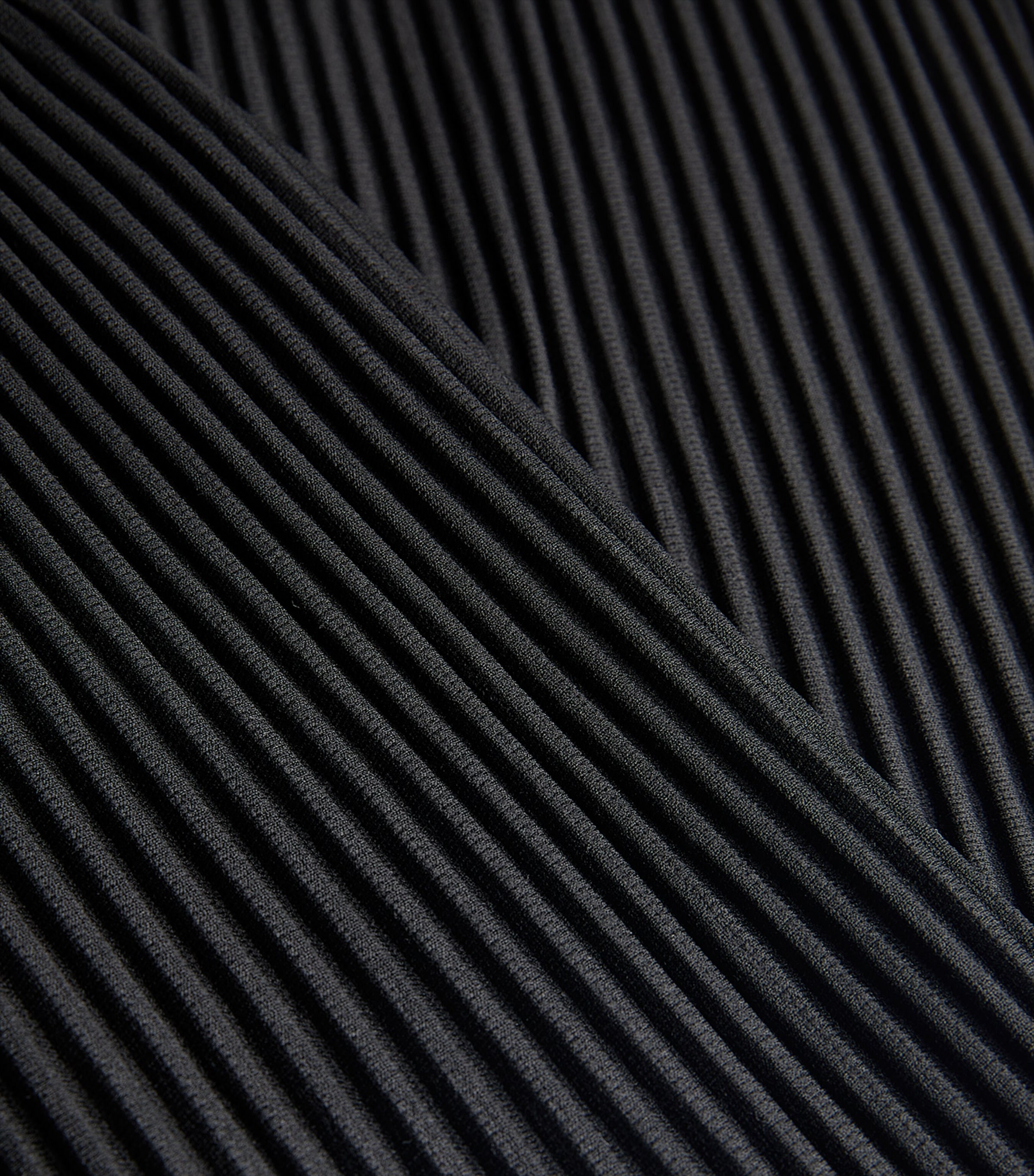 Pleated Straight Trousers 15 BLACK Image 5