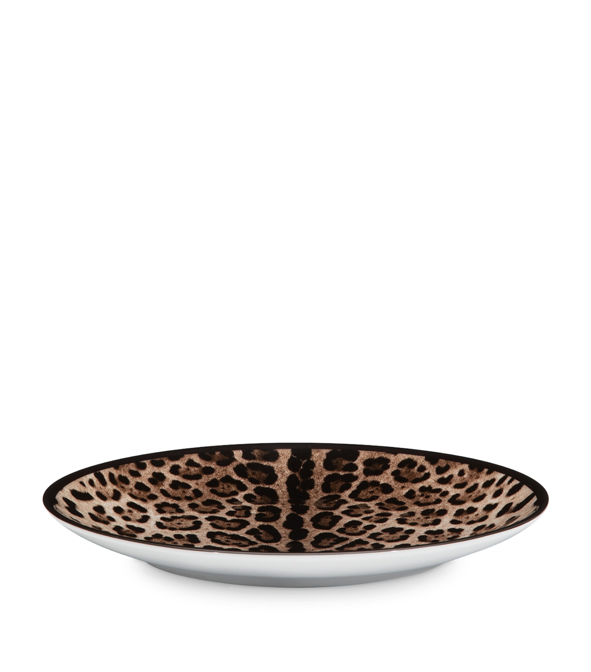 Set of Two Leopard Print Dinner Plates (26cm) UL003 LEOPARDO Image 4