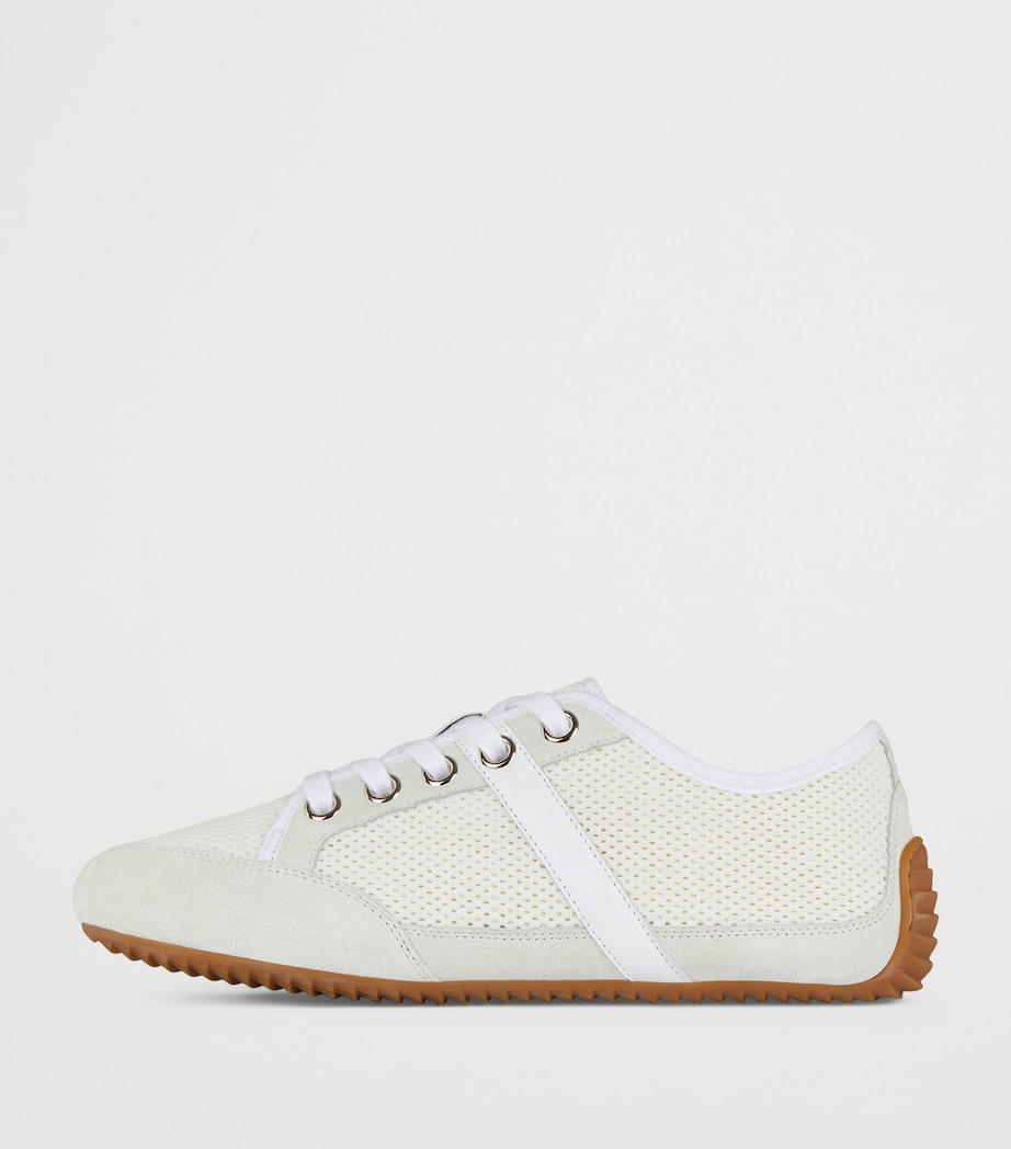 Slim Low-Top Sneakers WHITE Image 3