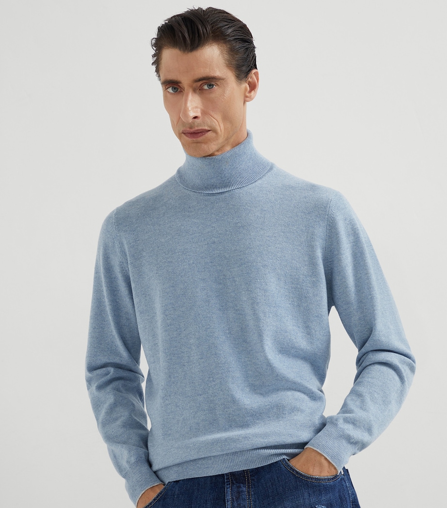 Cashmere Rollneck Sweater CFF33 Image 2