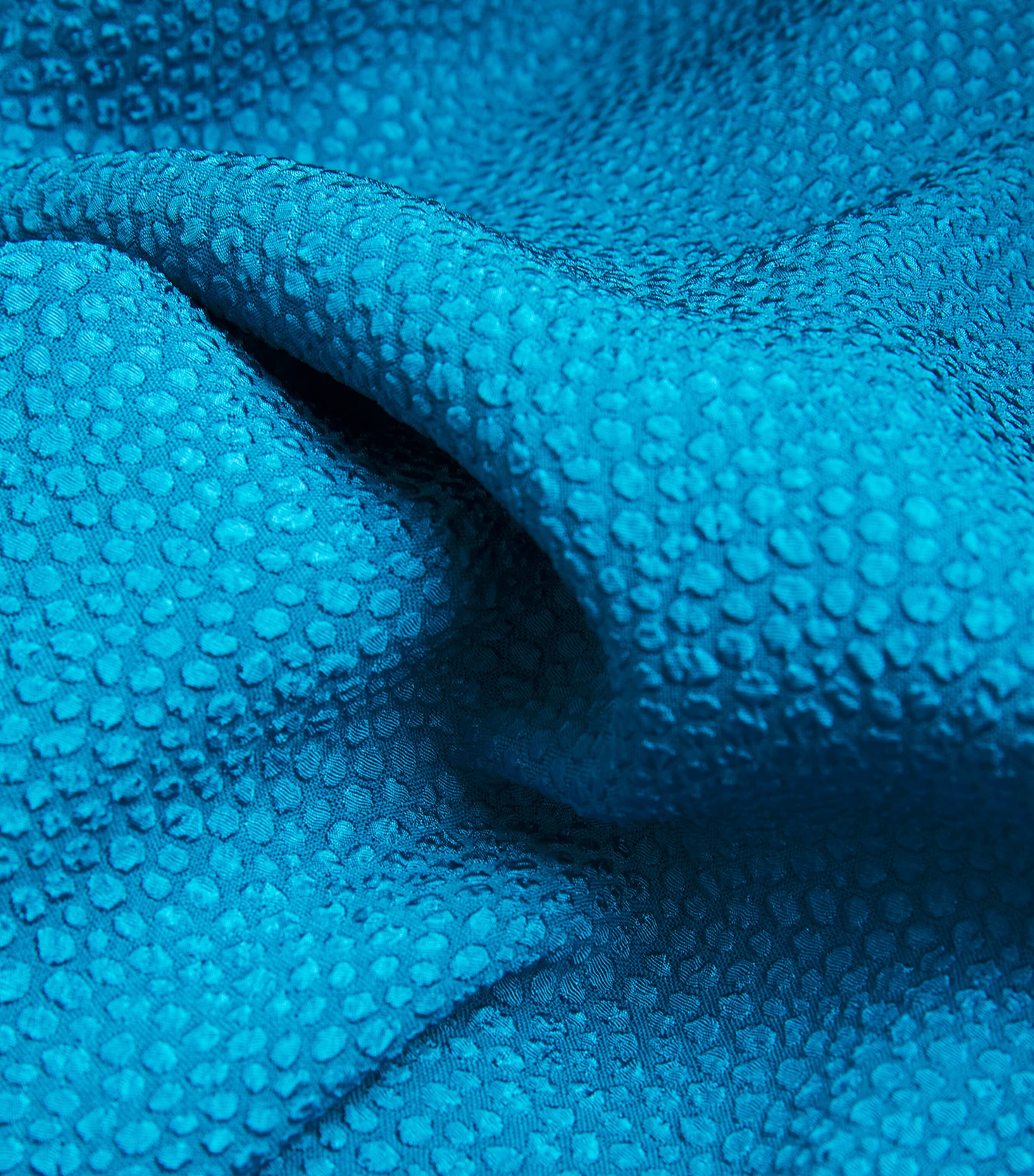 Jacquard Belted Pedernal Midi Dress LAGUNA BLUE Image 5