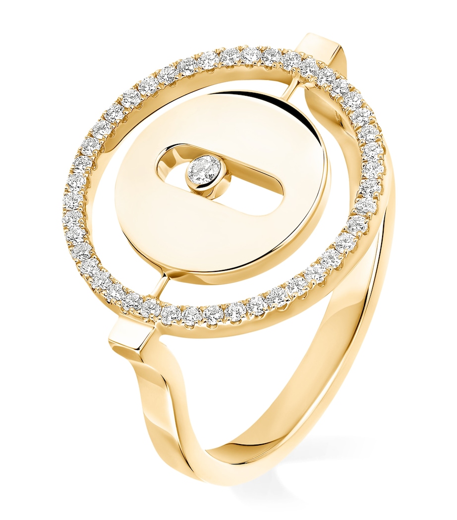 Messika Lucky Move Yellow Gold and Diamond Ring (0.17ct) Yellow Gold Image 1