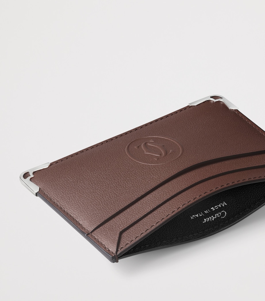 Cartier Leather Must de Cartier Card Holder Brown Image 3