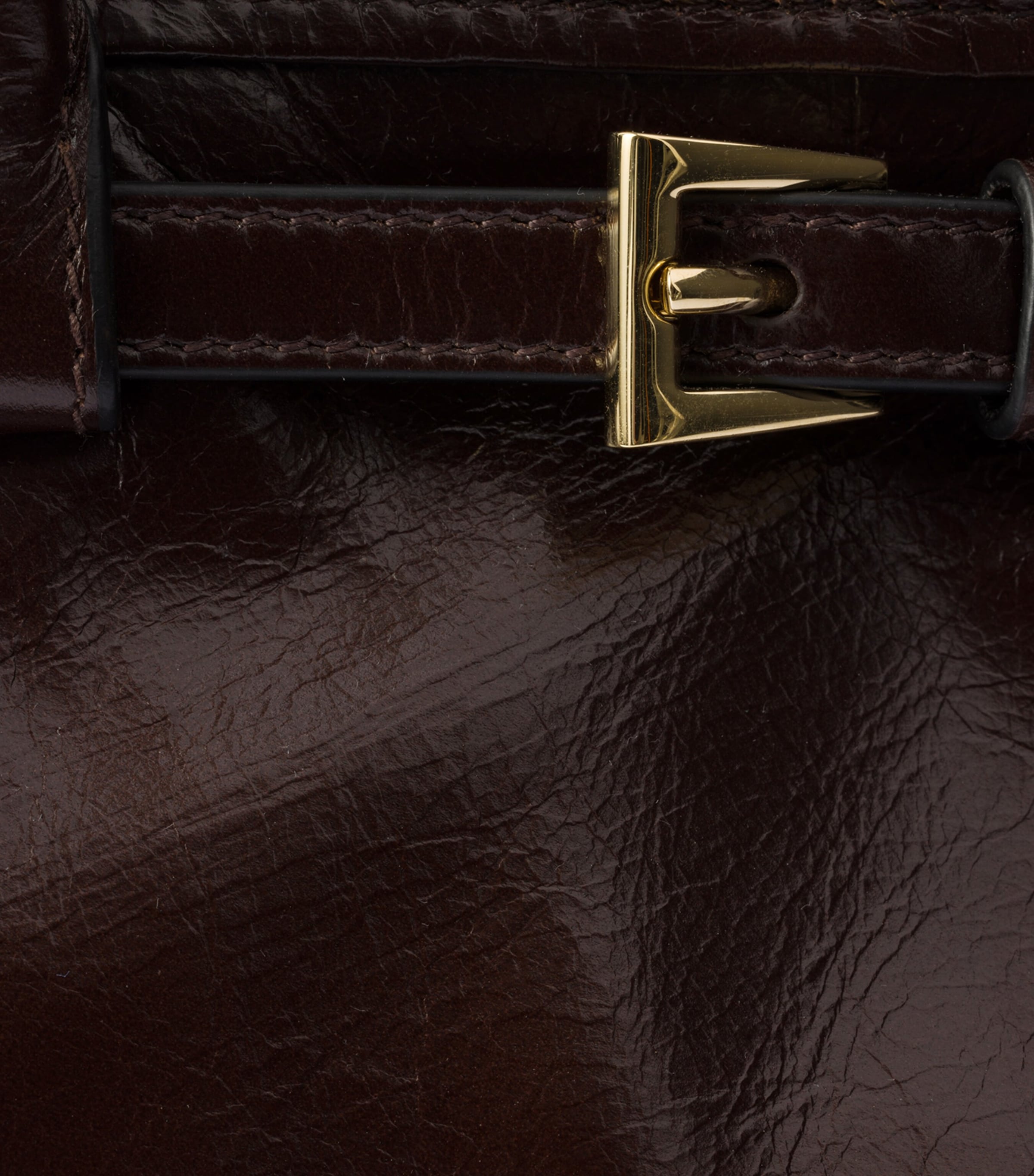 Prada Medium Leather Shoulder Bag Image 9