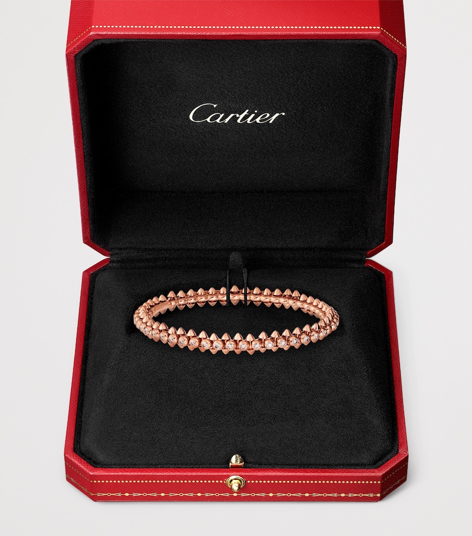 Rose Gold and Diamond Clash de Cartier Bracelet ROSE GOLD Image 5
