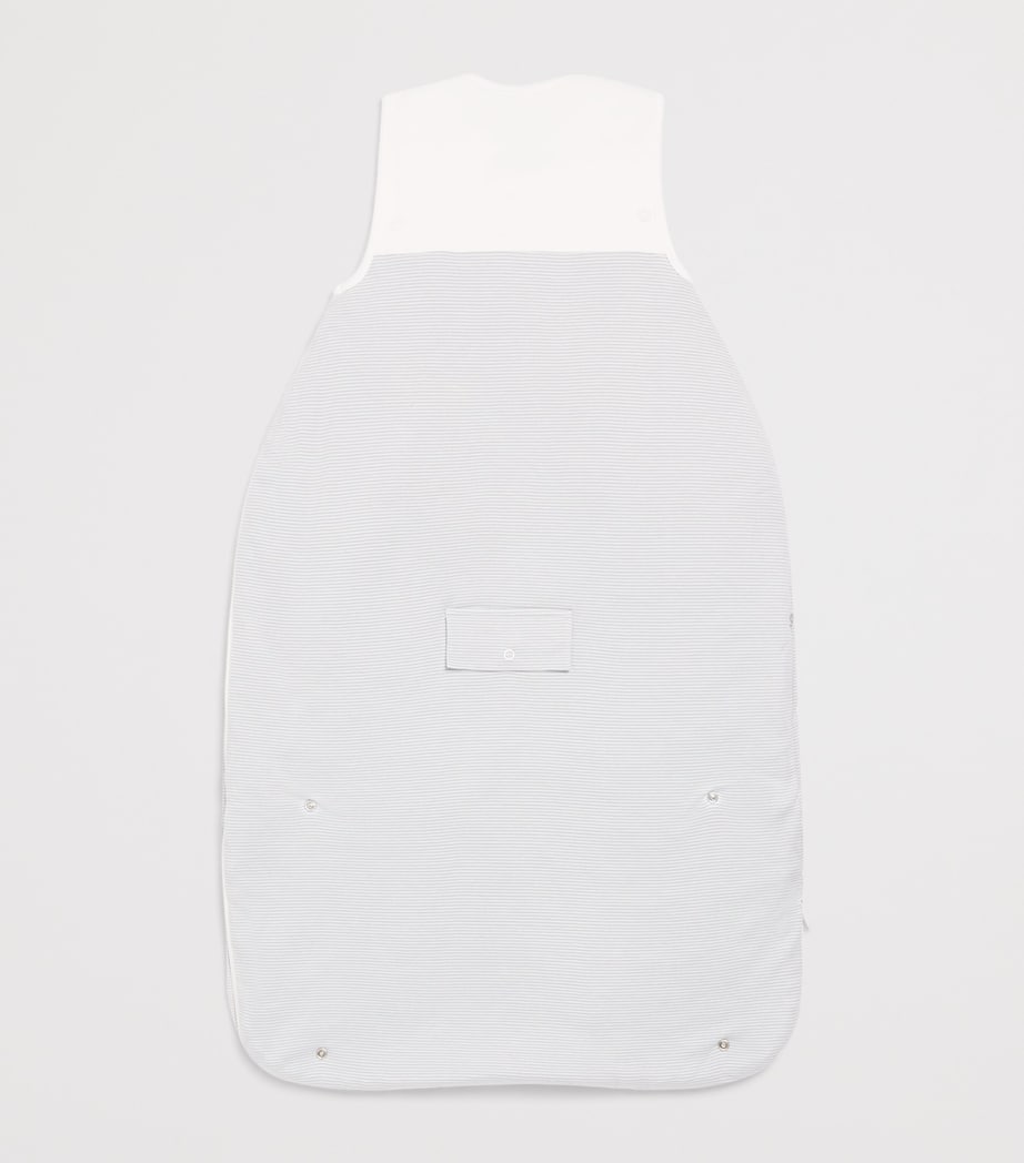 Bamboo-Cotton Clever Sleeping Bag BLUE STRIPE Image 2