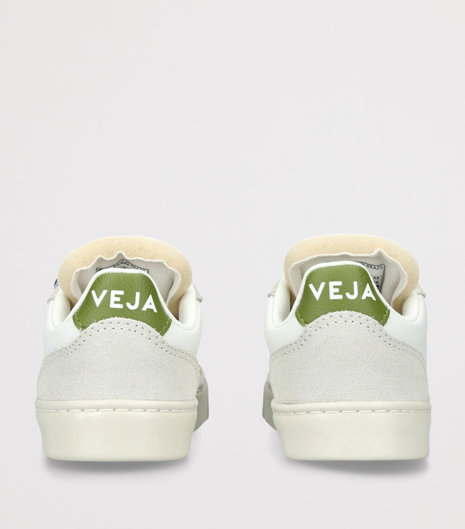 Leather V-90 Sneakers GREEN COMB Image 2