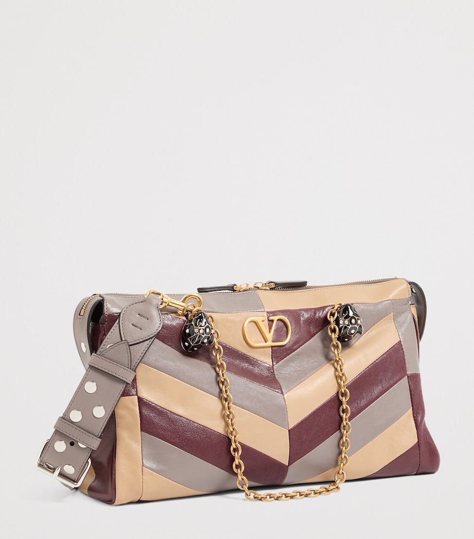 Valentino Garavani Medium Lambskin Panthea Shoulder Bag Image 2
