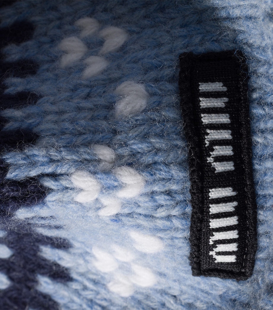 Wool Earflap Beanie F0013 Image 4