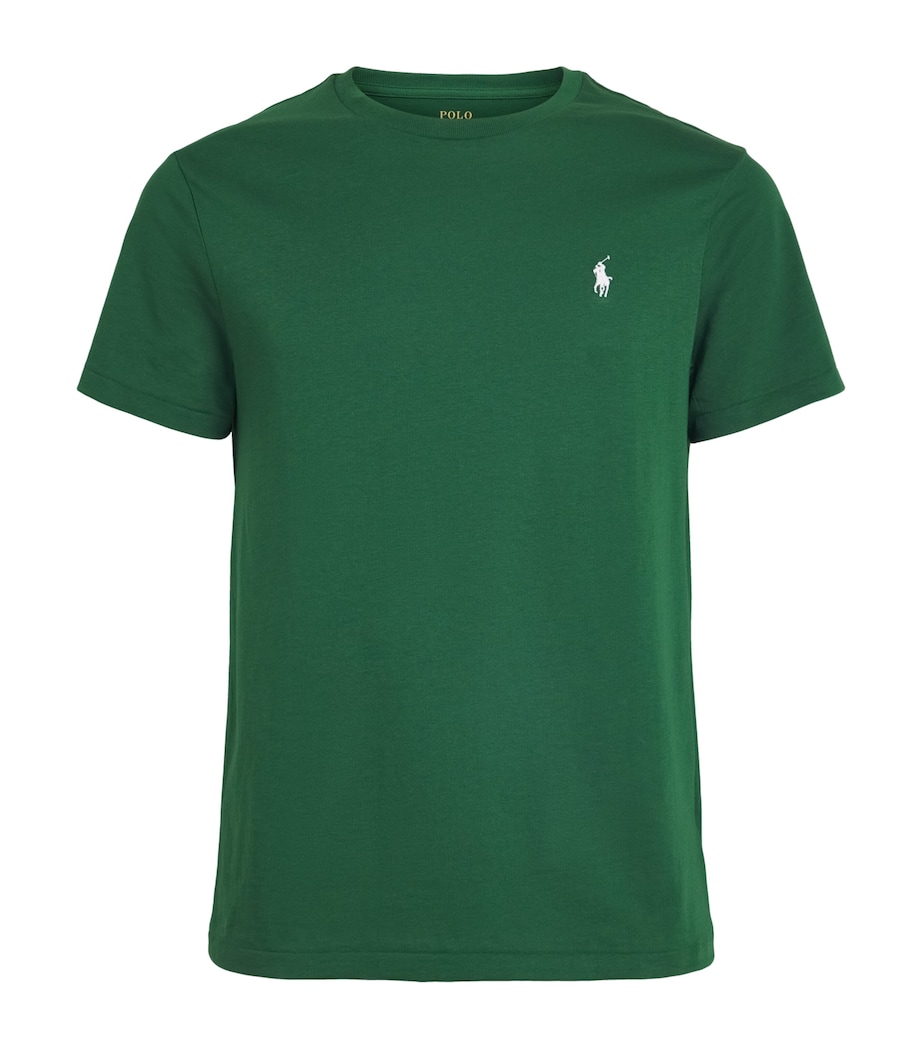 Polo Ralph Lauren Mens Cotton Polo Pony T-Shirt New Image 1