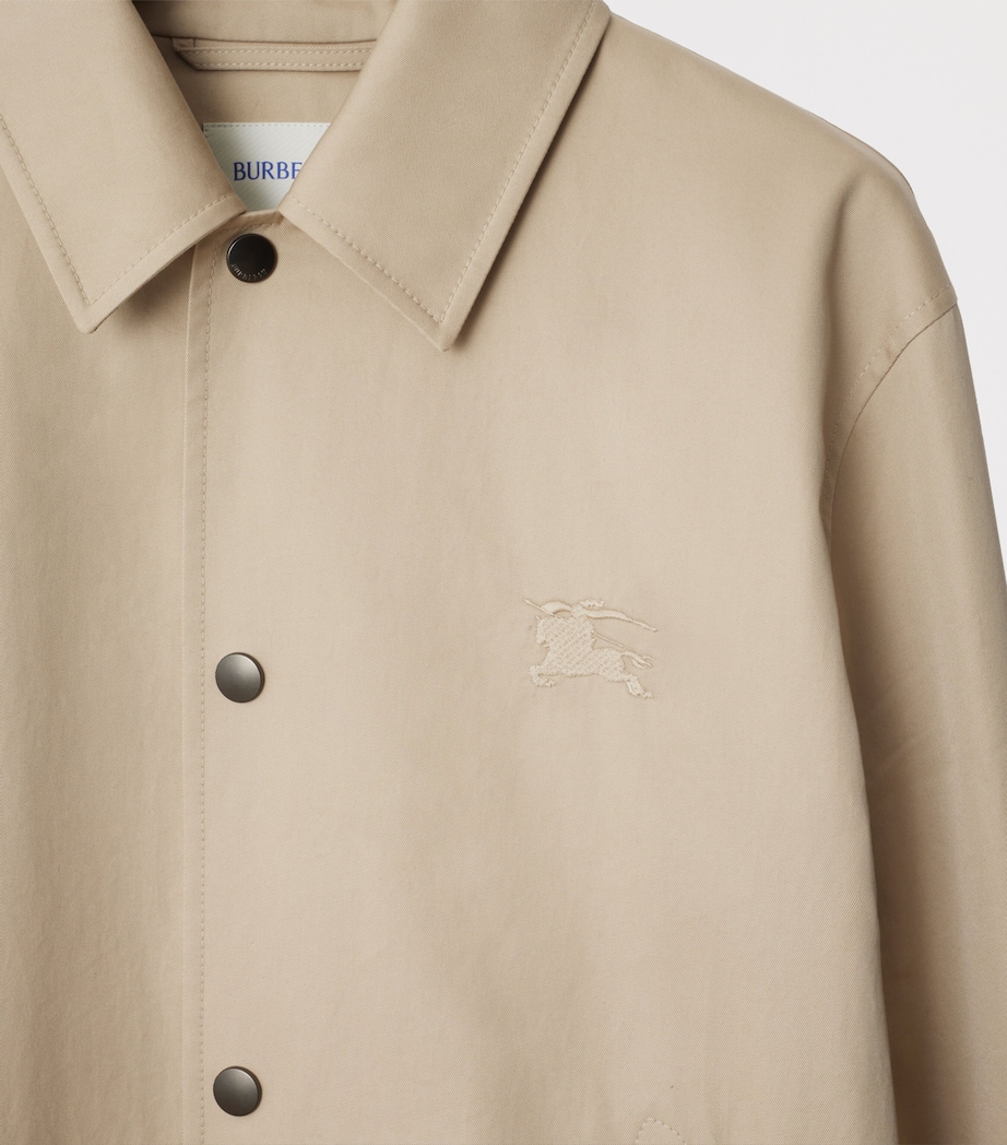 Cotton Gabardine Jacket FOSSIL Image 6