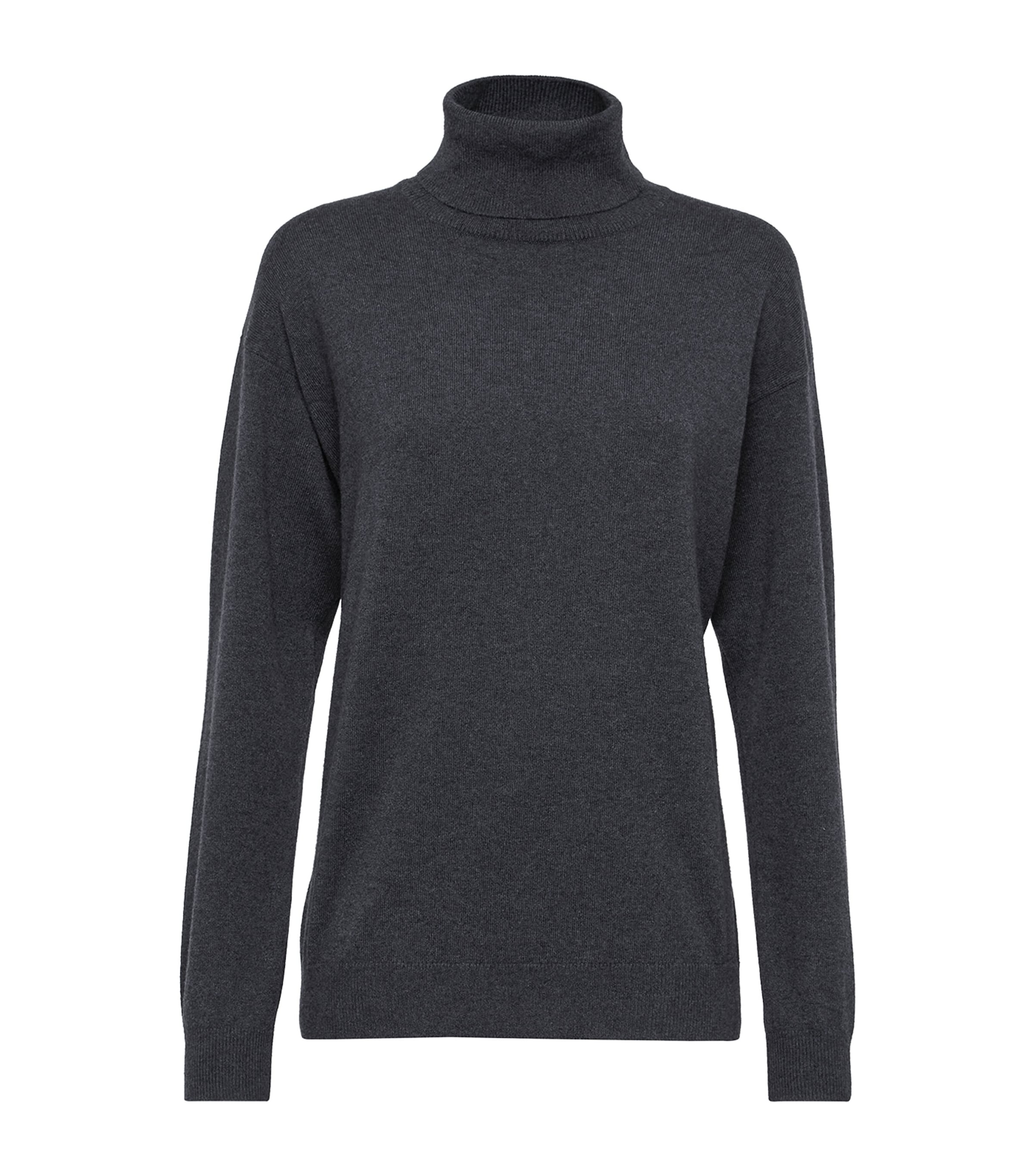 Brunello Cucinelli Womens Cashmere High-Neck Sweater Image 1