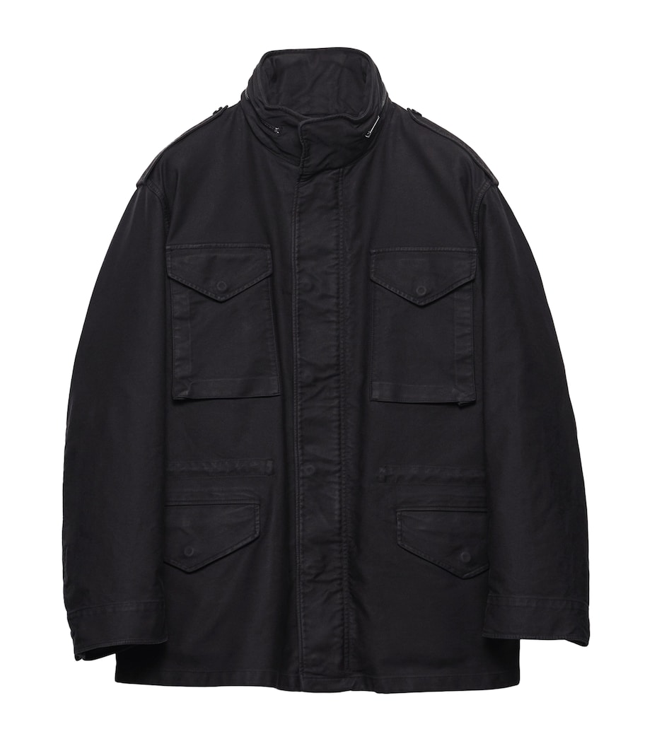 Midweight Cotton-Down Field Jacket F0002 Image 1