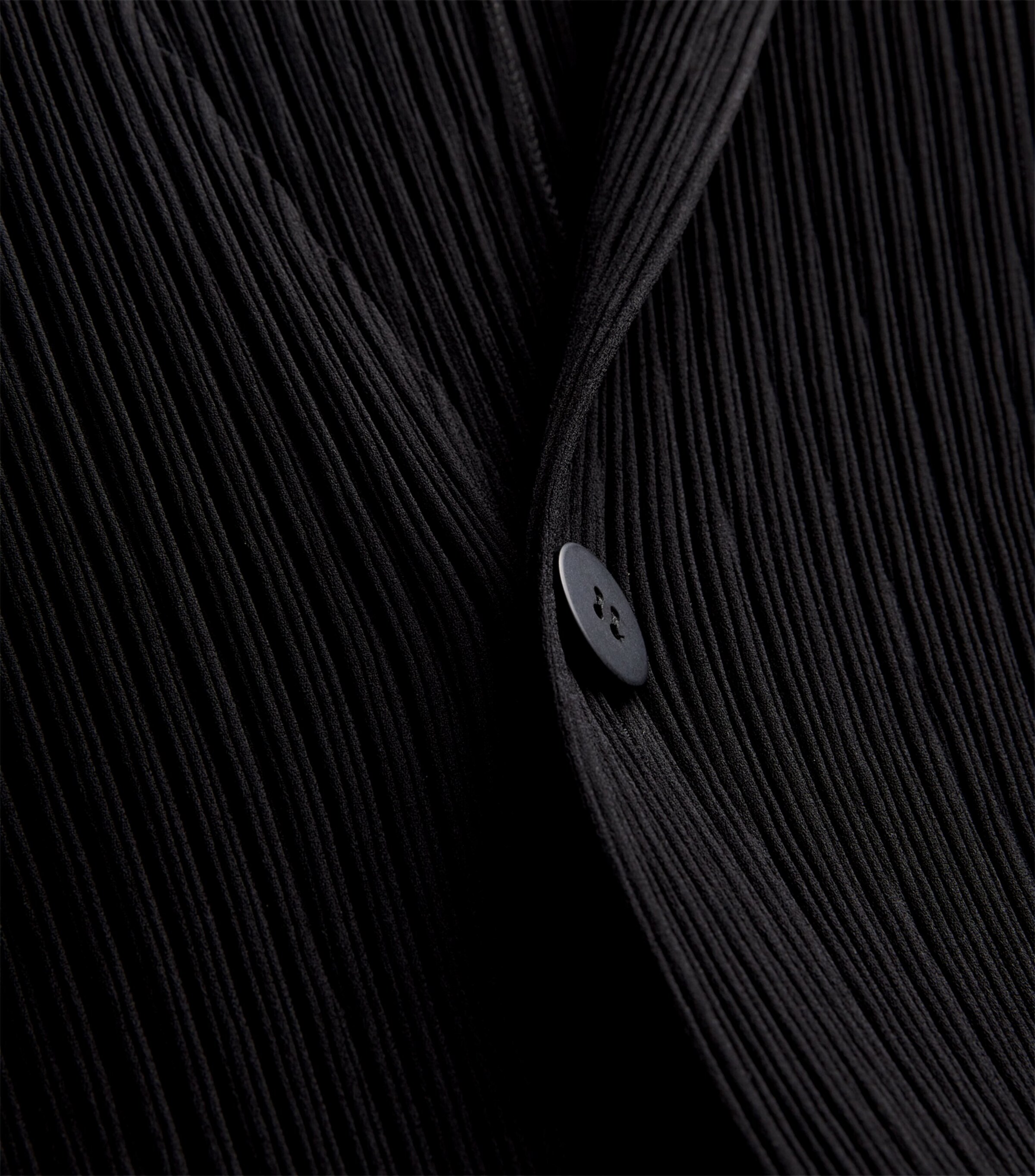 Hatching Pleats Longline Coat 15 Image 5