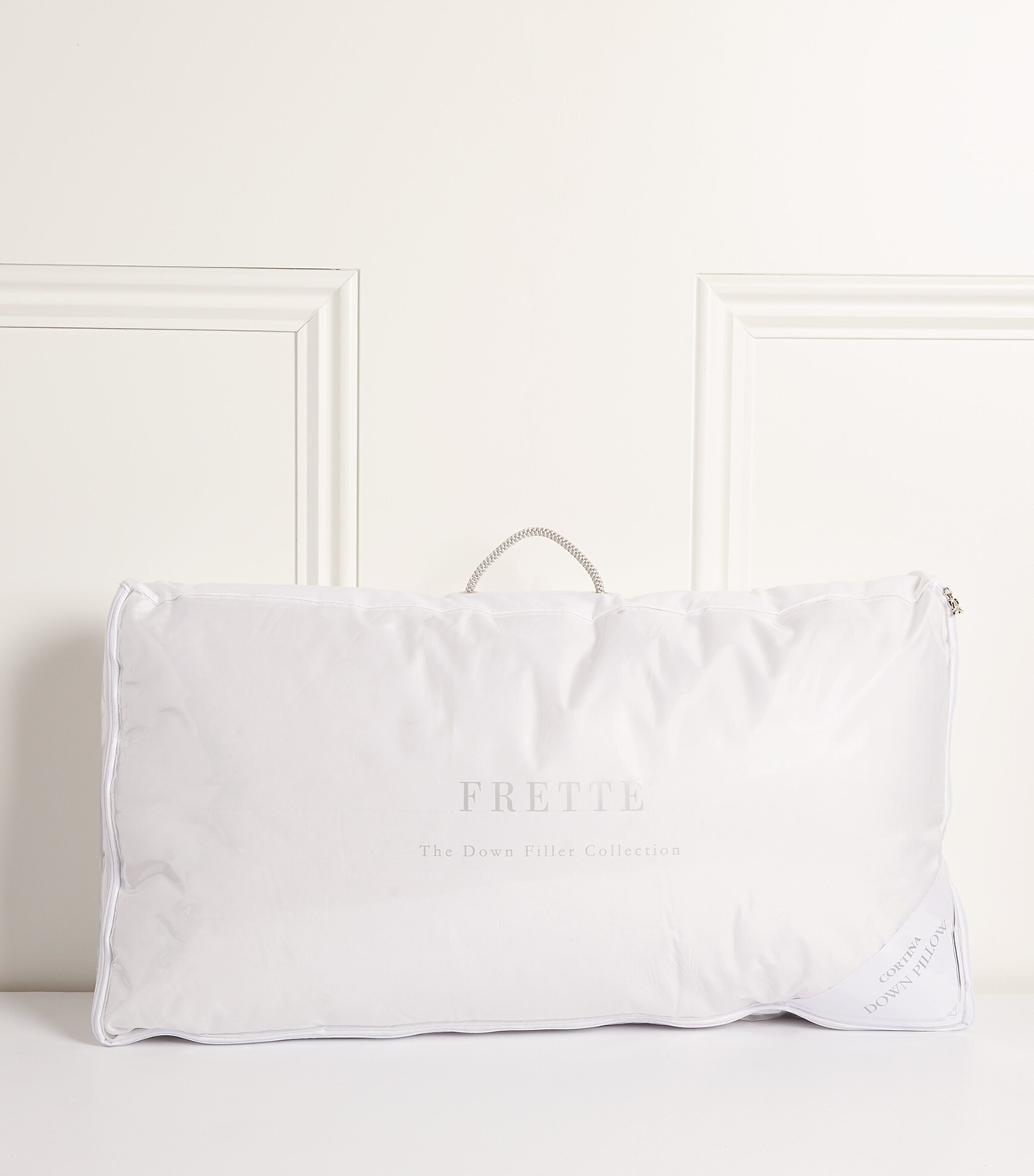 Frette Firm Cortina Down King Pillow (54cm x 94cm) White Image 2