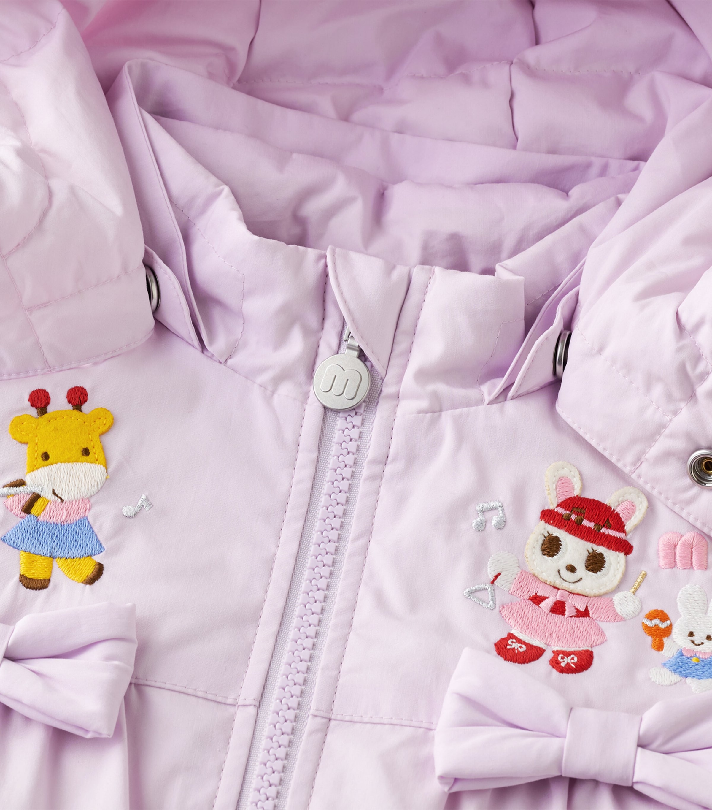 Miki House Down Embroidered Jacket (2-4 Years) Image 6