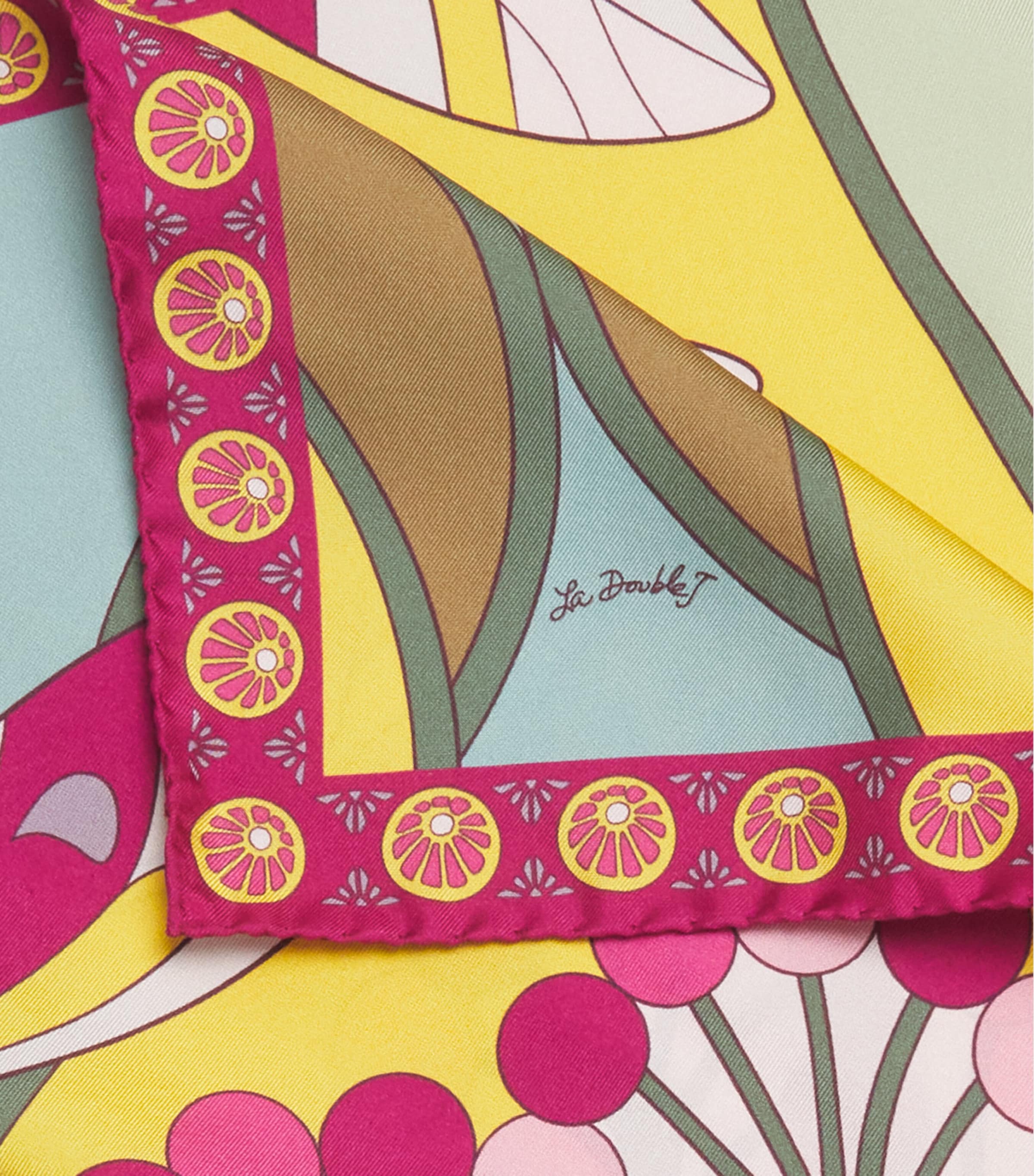 La Doublej Silk Florette Scarf Florette Placee Image 5