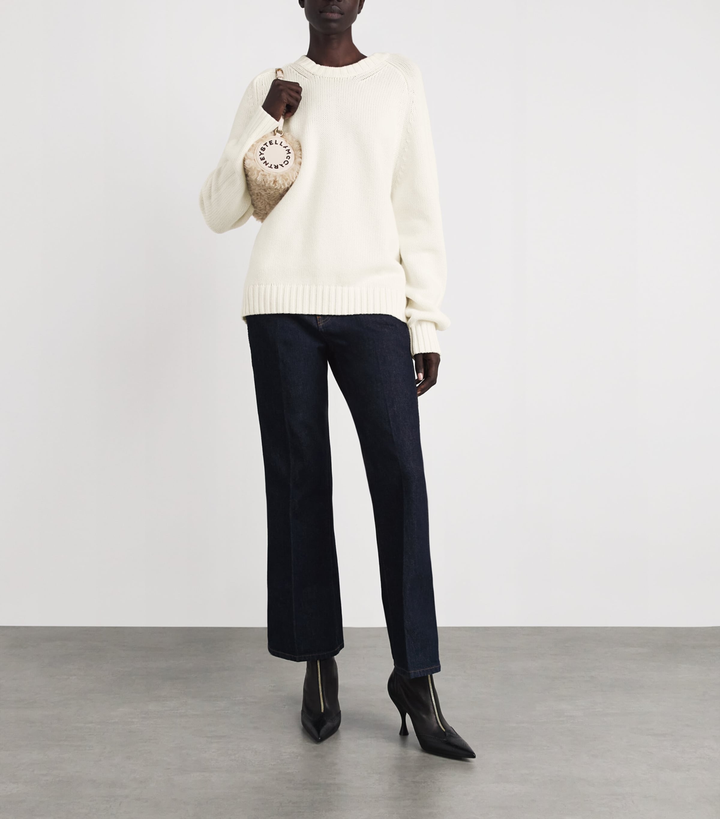 Khaite Womens Cashmere Mae Sweater Glaze Image 2