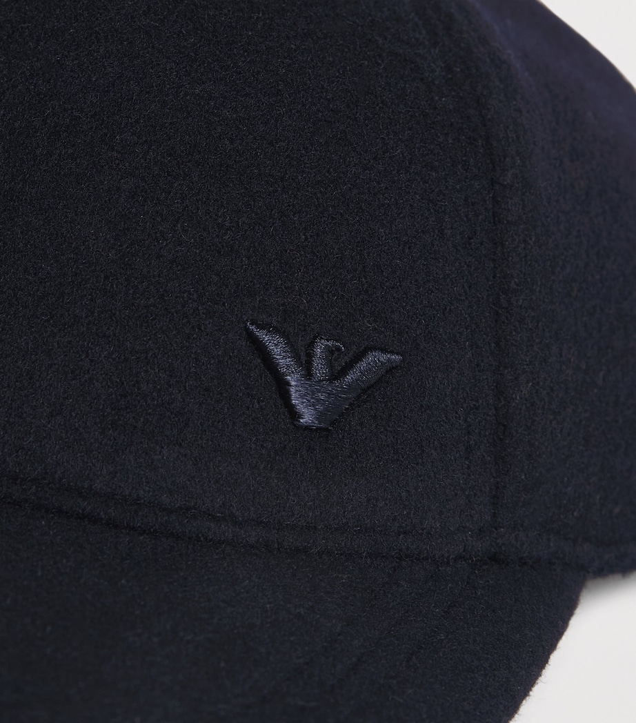 Cotton Logo Cap UB118ICONIC 0920 NVY Image 4