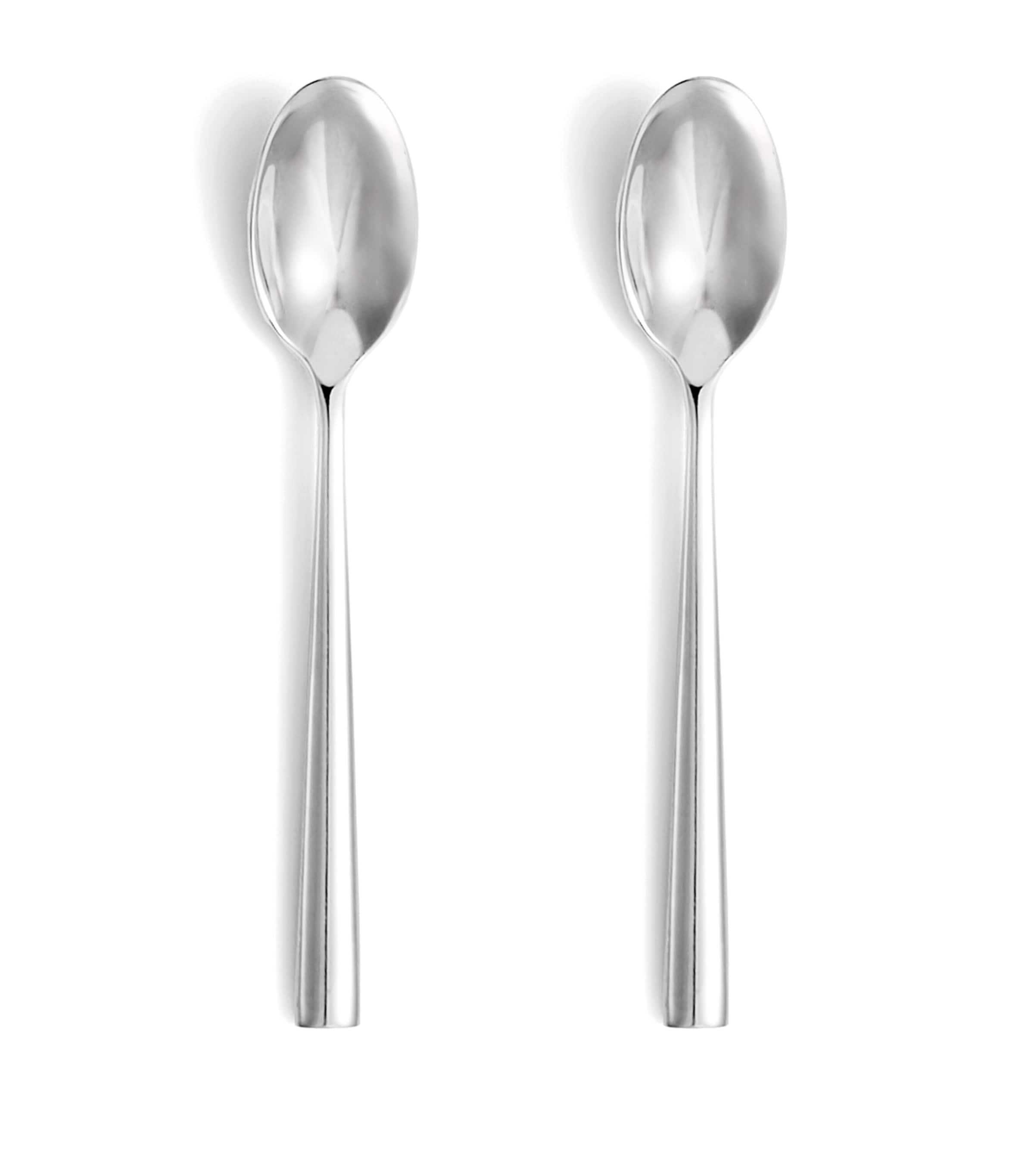 Stainless Steel Teaspoons (Set of 2) SILVER Image 1