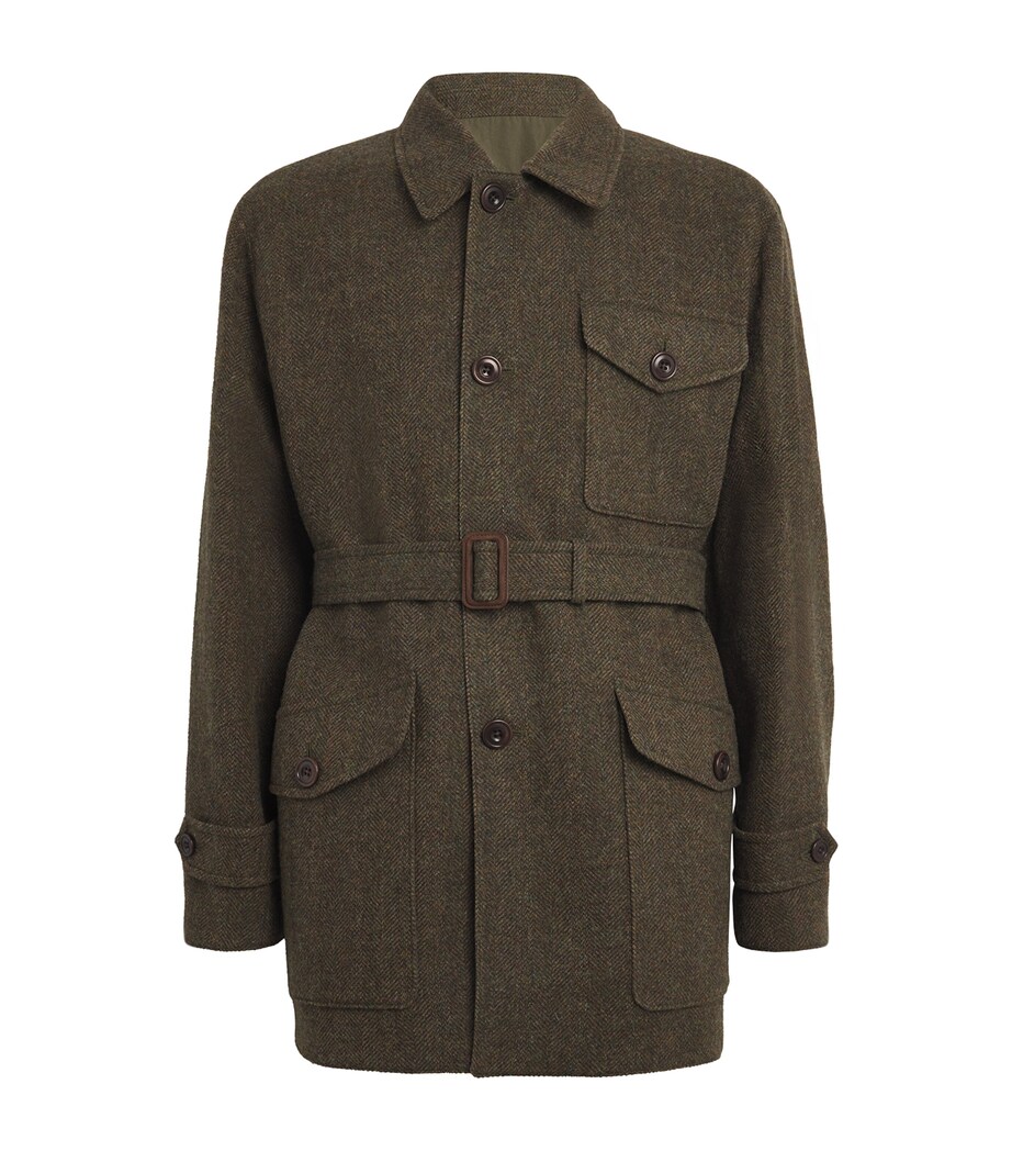 Reversible Herringbone Jacket MULTI Image 1