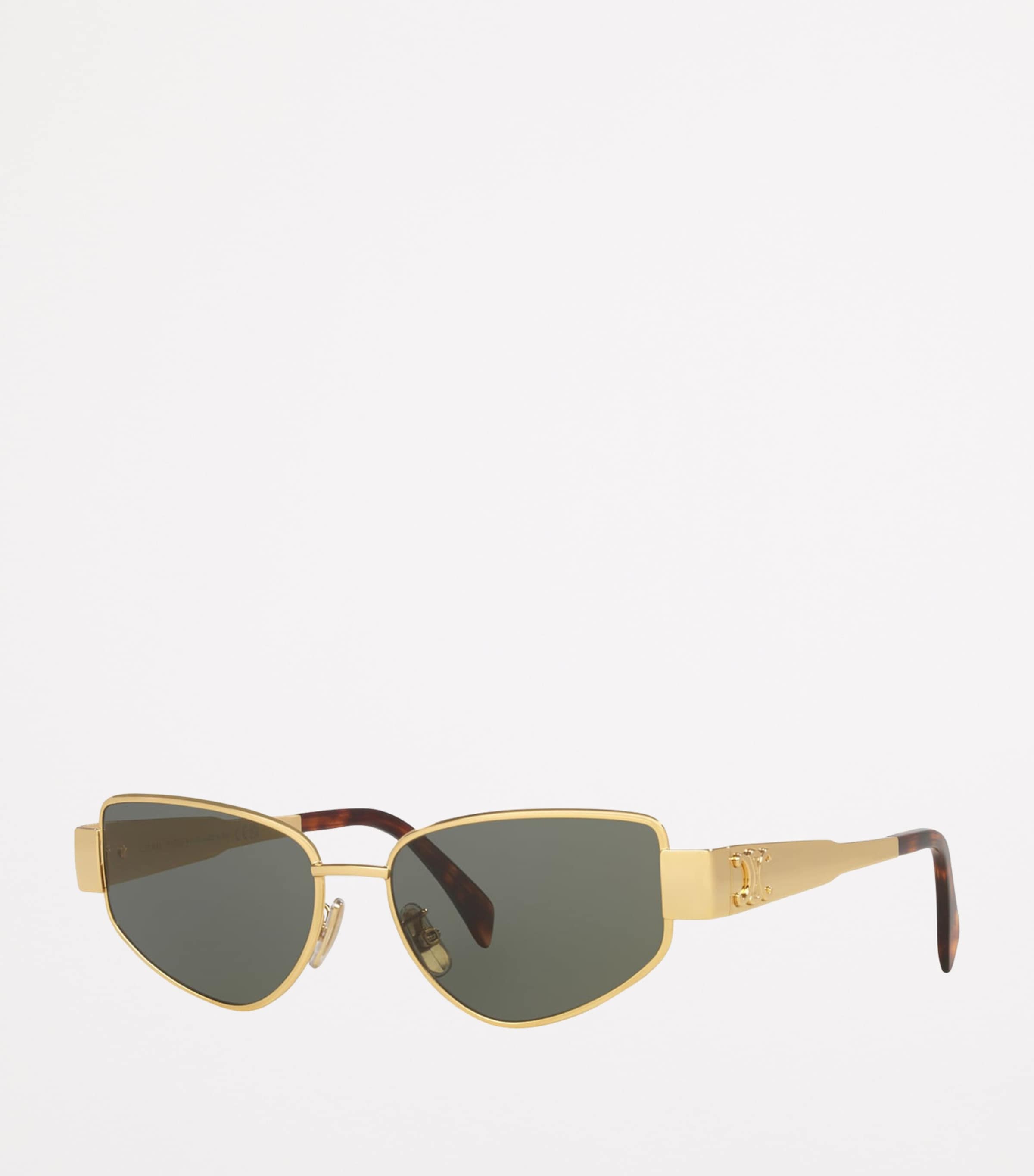 Celine Metal Triomphe Cat Eye Sunglasses Image 2