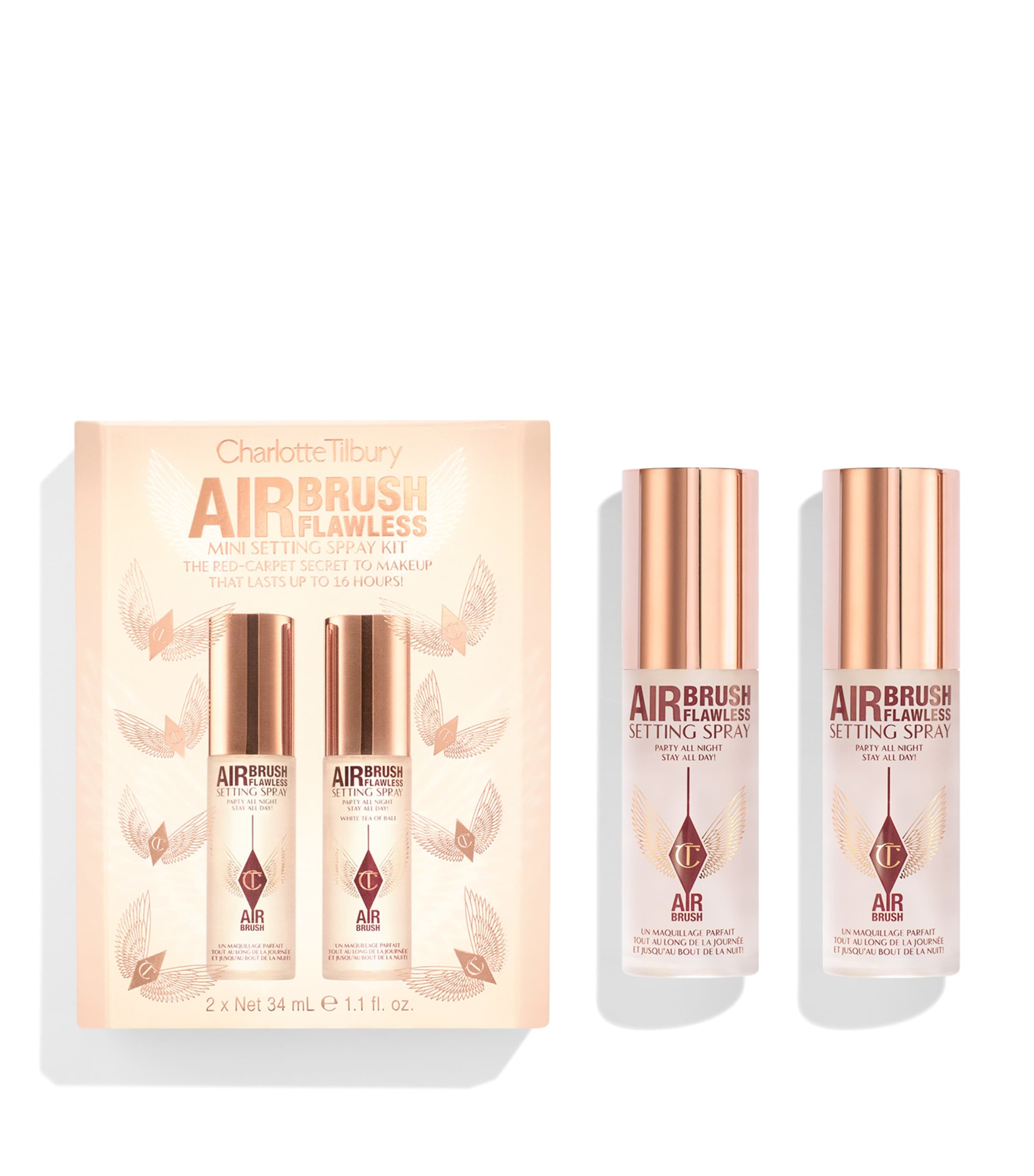 Charlotte Tilbury Airbrush Flawless Mini Setting Spray Kit