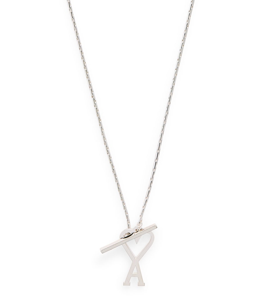 Logo Pendant Necklace 900 - ARGENT Image 1
