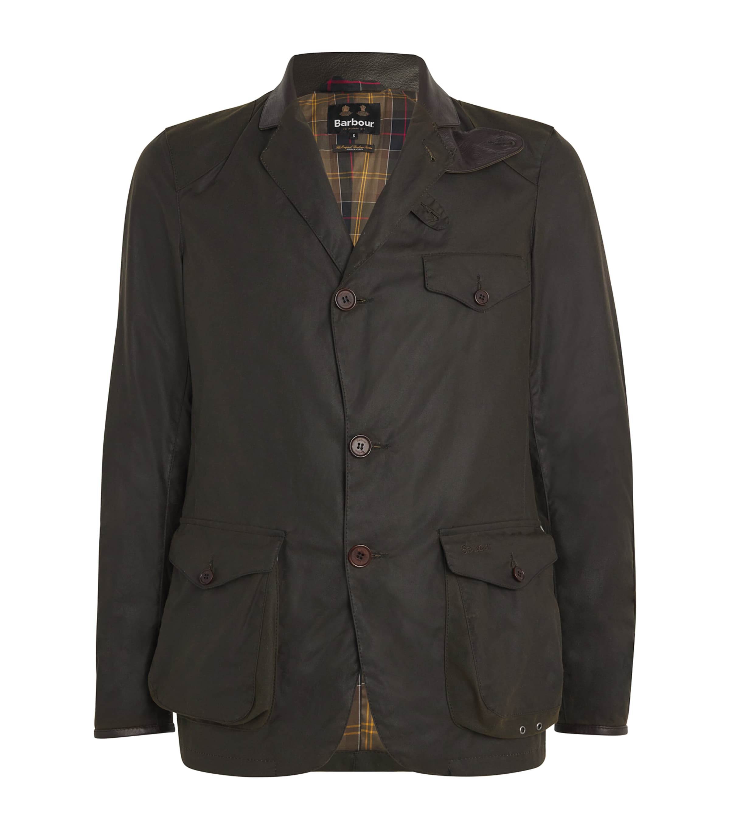 Barbour Waxed Beacon Jacket Olive