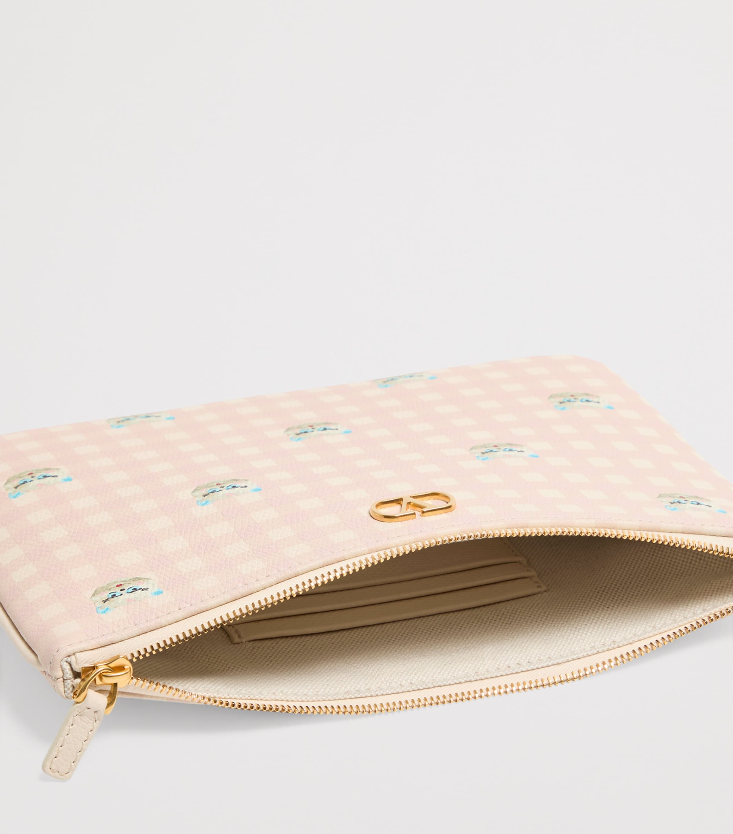 Valentino Garavani Medium Leather VLogo Signature Pouch Image 5