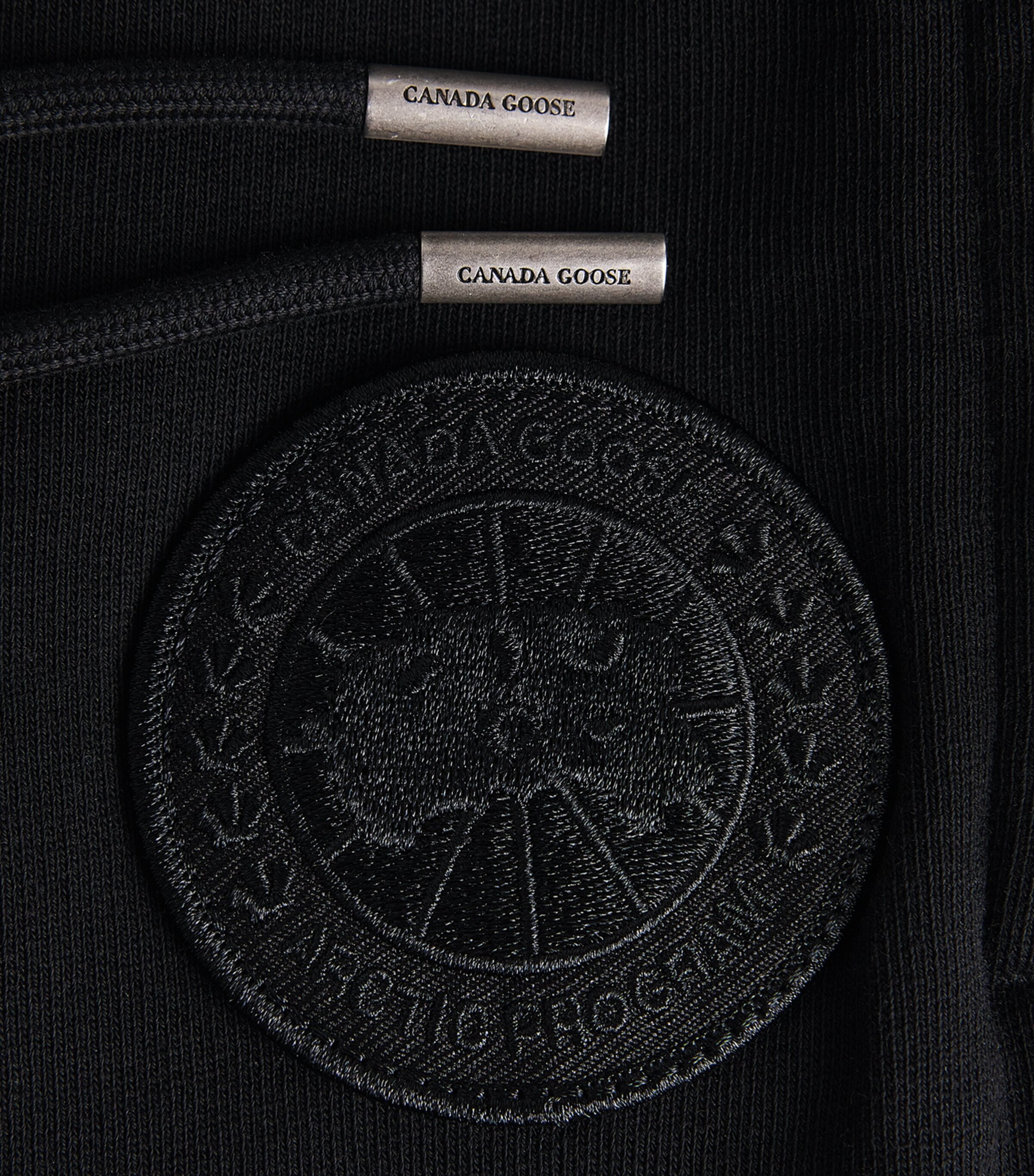 Canada Goose Mens Organic Cotton Tonal Rove Sweatpants Black Image 5