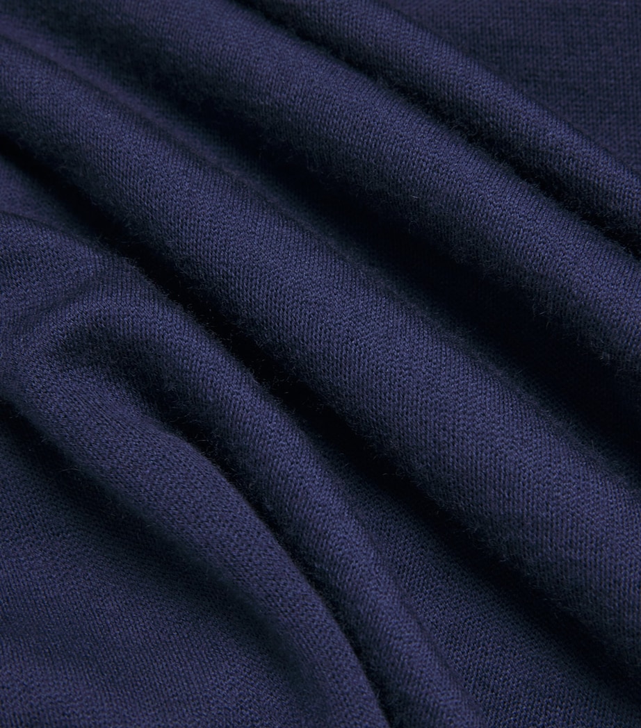 Cashmere-Silk T-Shirt 46237 DARK BLUE Image 5